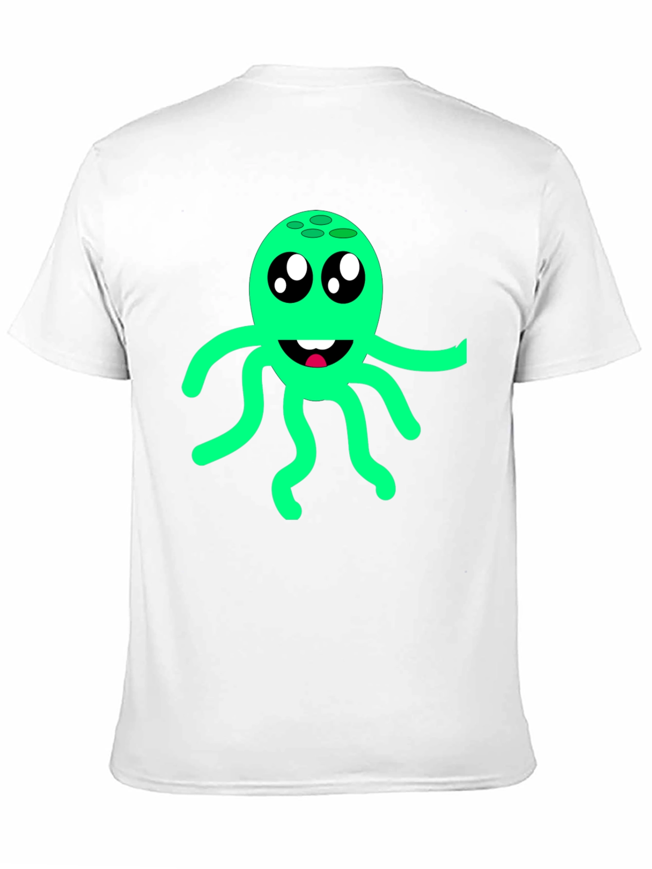 Cute Octopus Graphic Tee - Fun Black T-Shirt