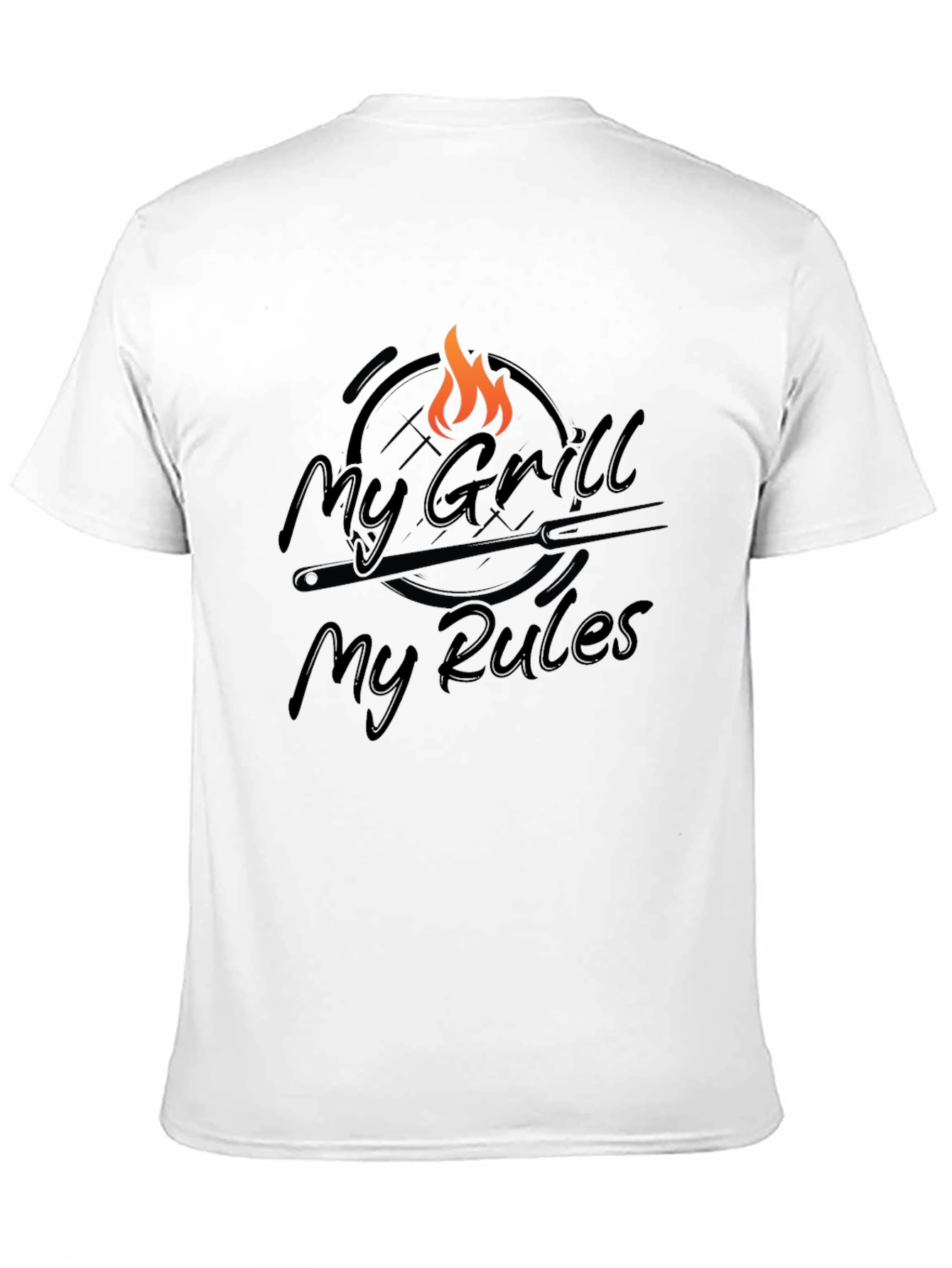 My Grill My Rules T-Shirt - BBQ Master Apparel