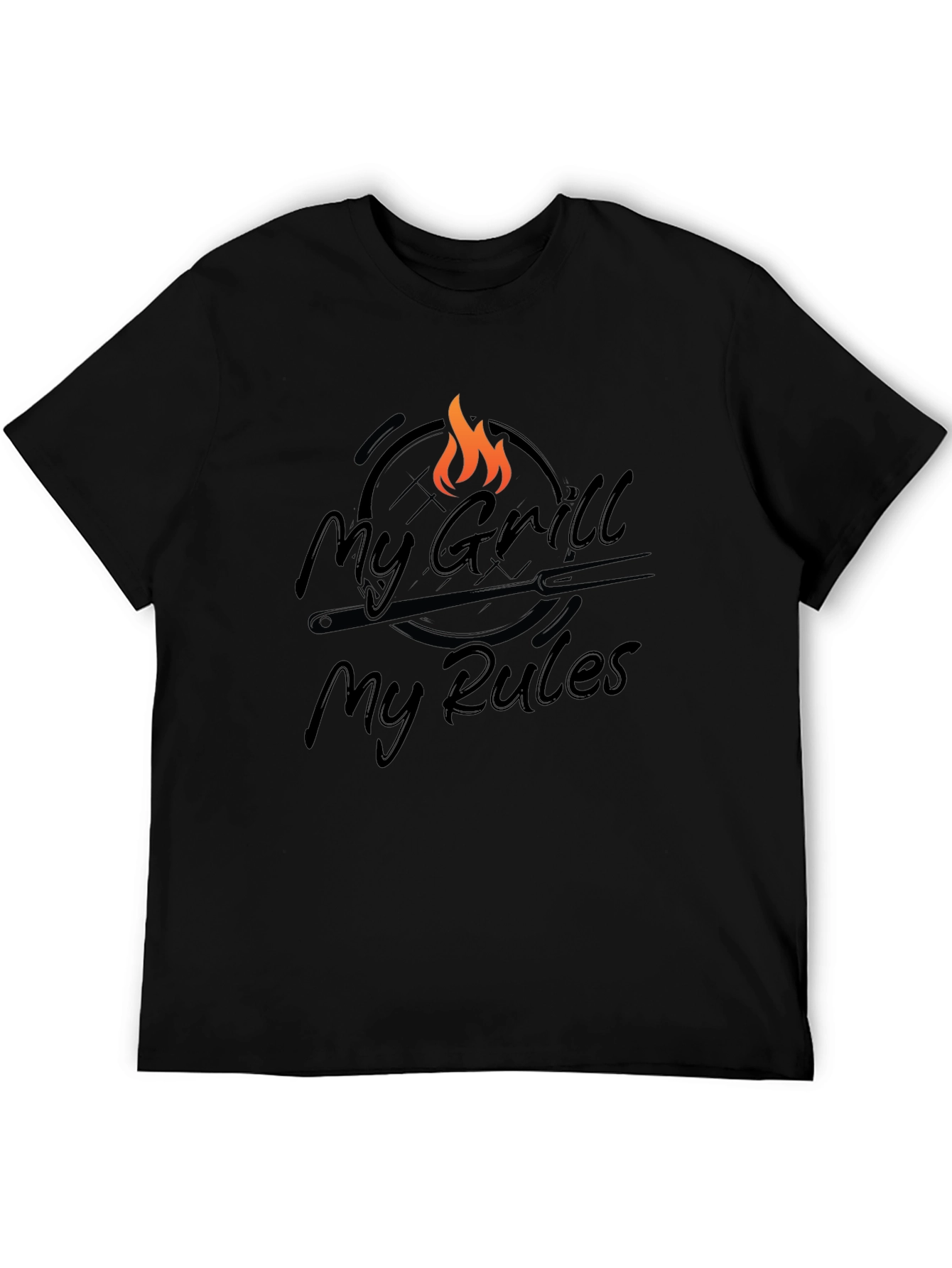 My Grill My Rules T-Shirt - BBQ Master Apparel