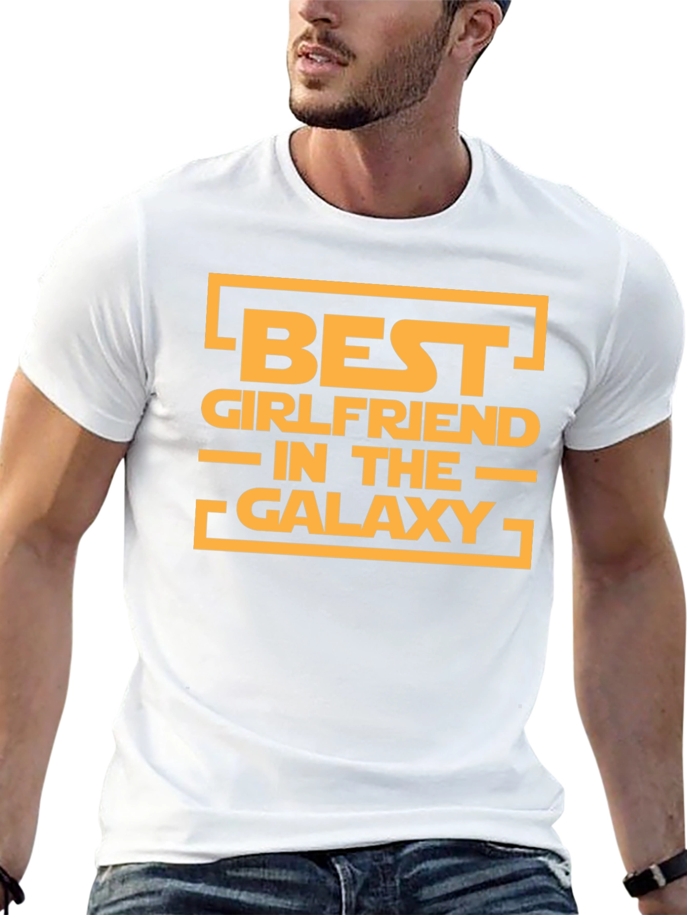 Best Girlfriend in the Galaxy Graphic Tee