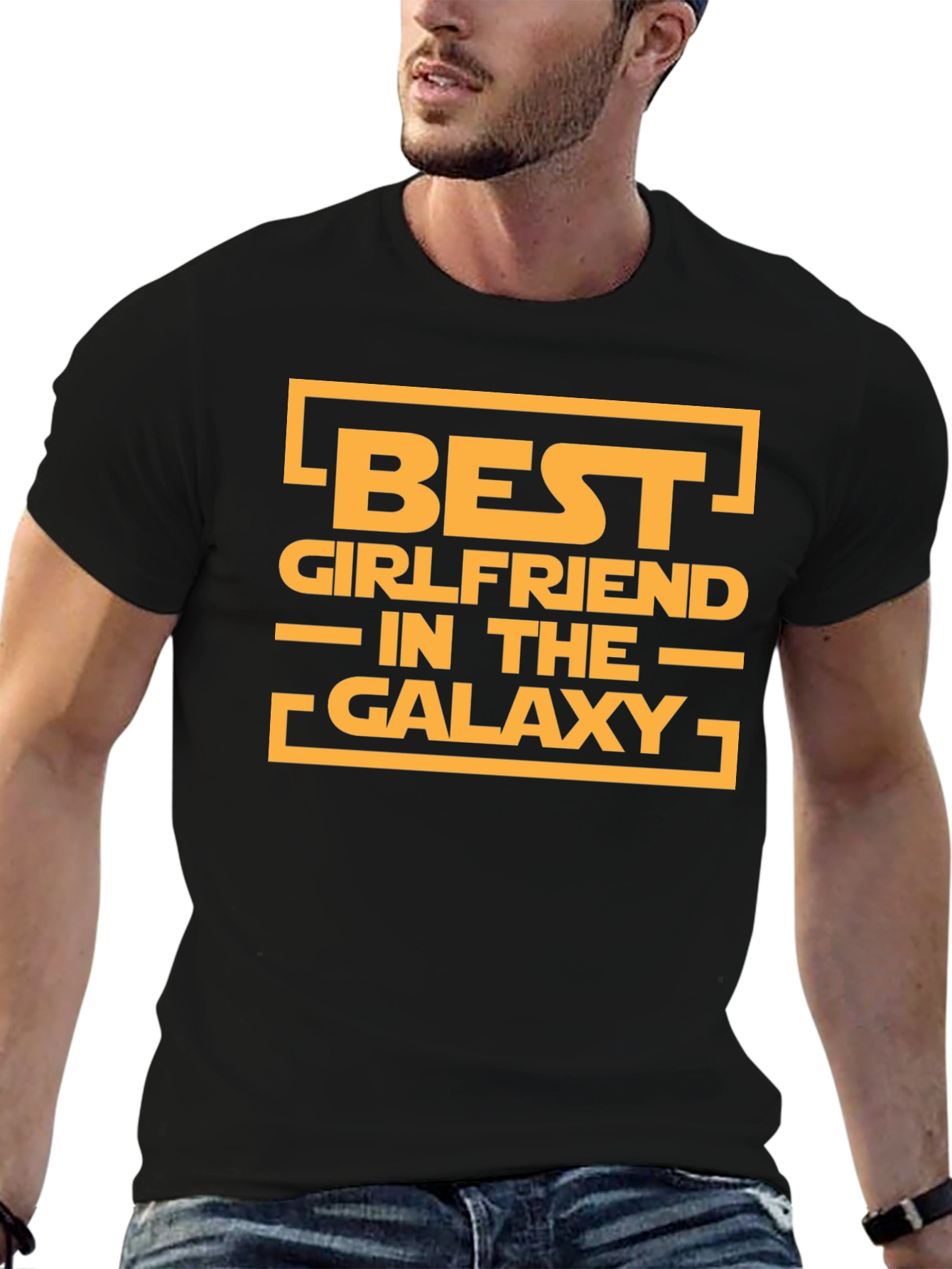Best Girlfriend in the Galaxy Graphic Tee