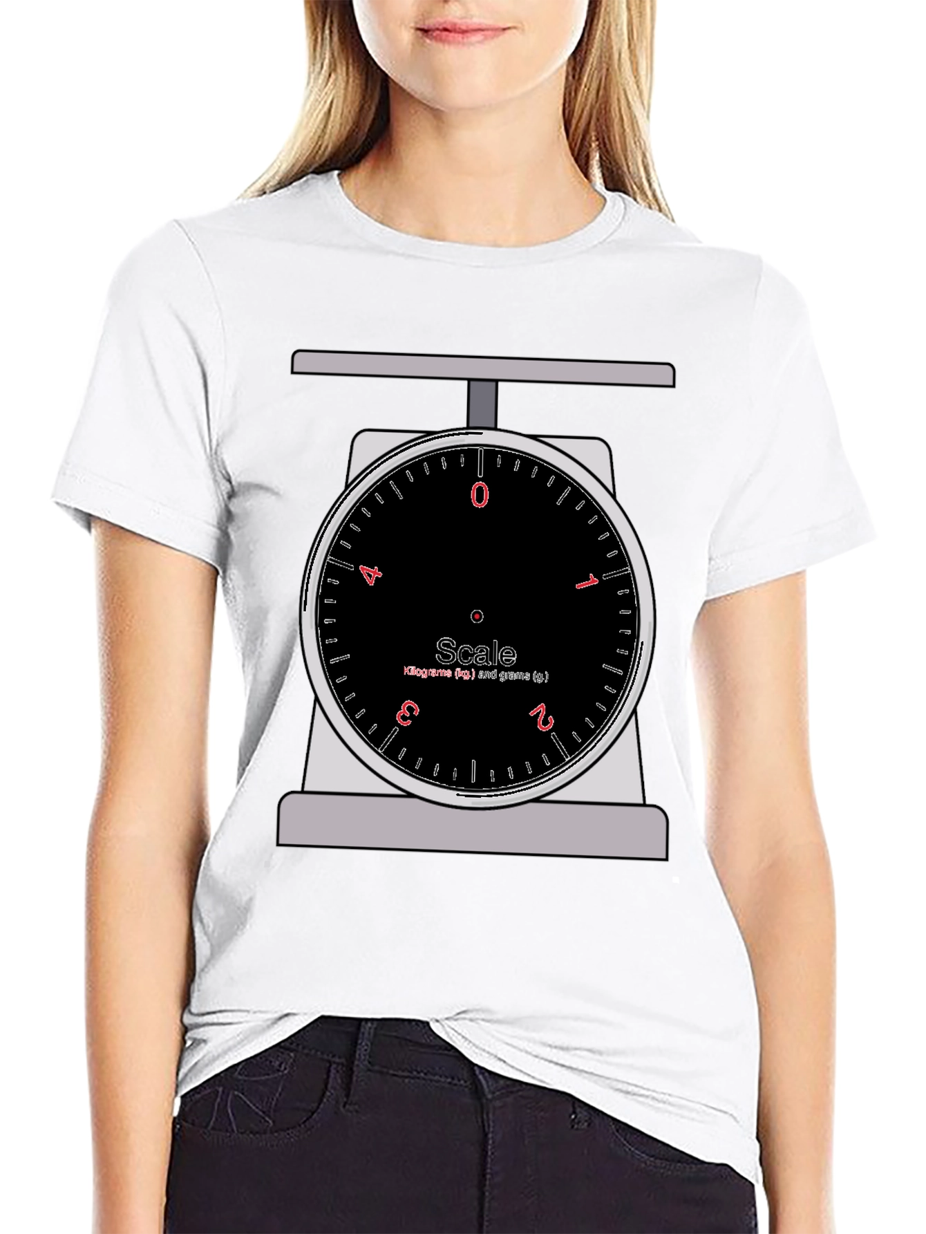 Kitchen Scale Graphic Tee - Weigh Your Options!