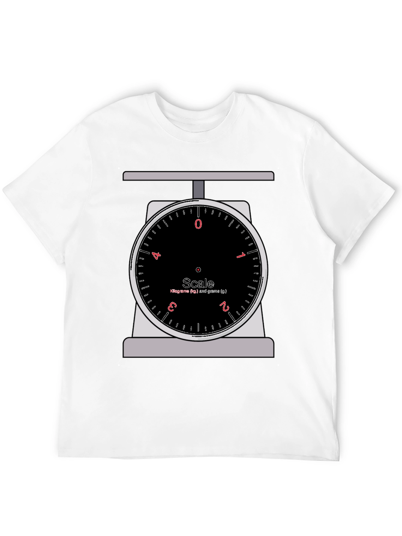 Kitchen Scale Graphic Tee - Weigh Your Options!