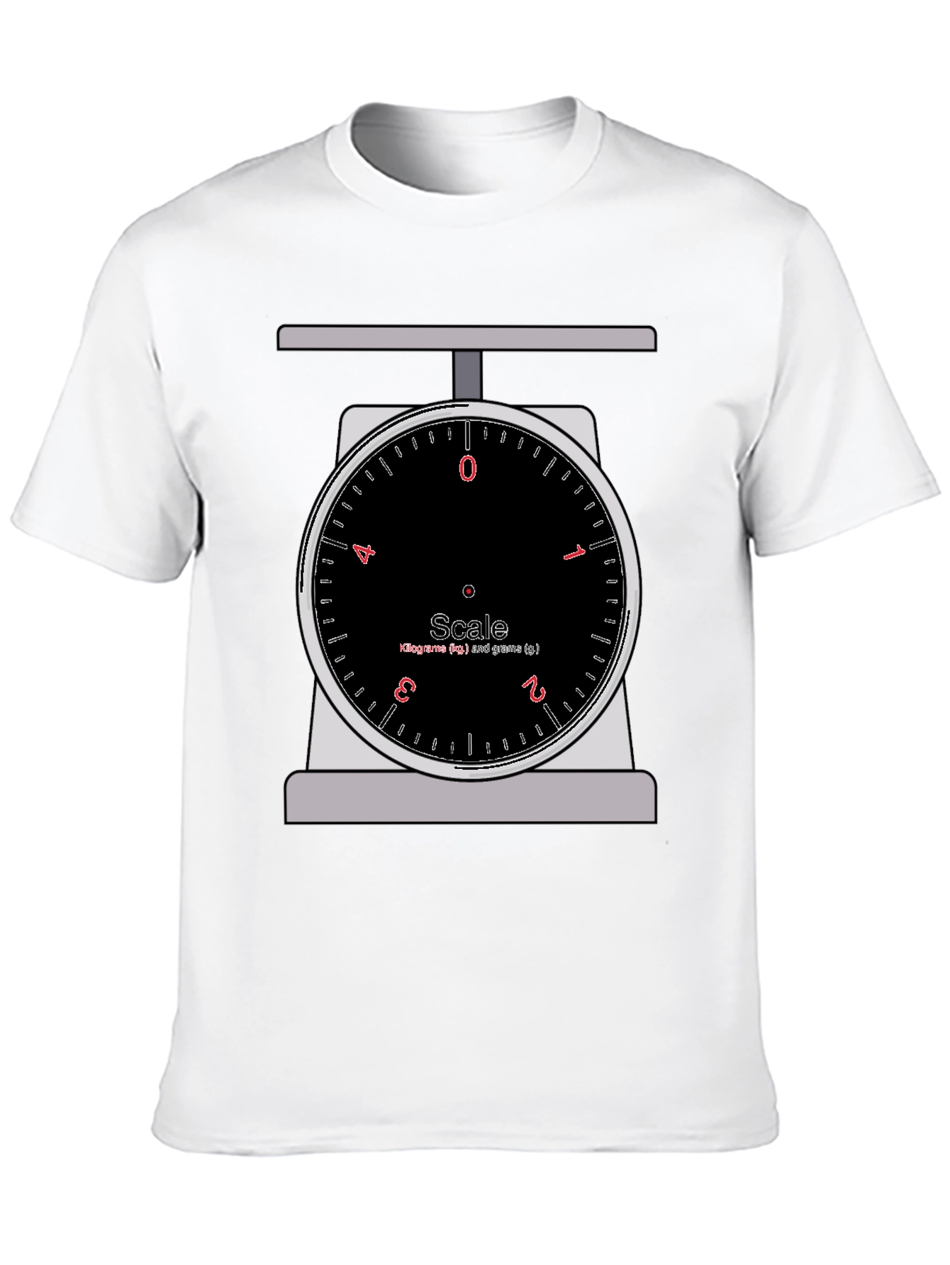 Kitchen Scale Graphic Tee - Weigh Your Options!