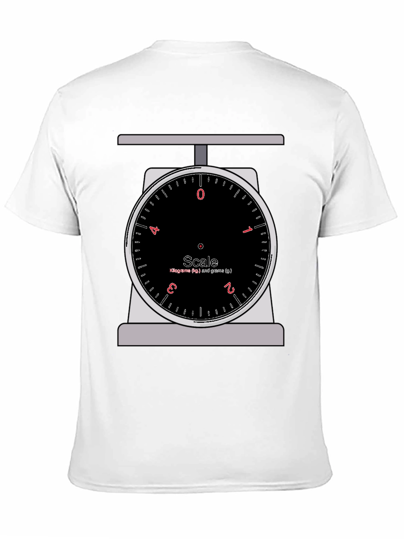 Kitchen Scale Graphic Tee - Weigh Your Options!