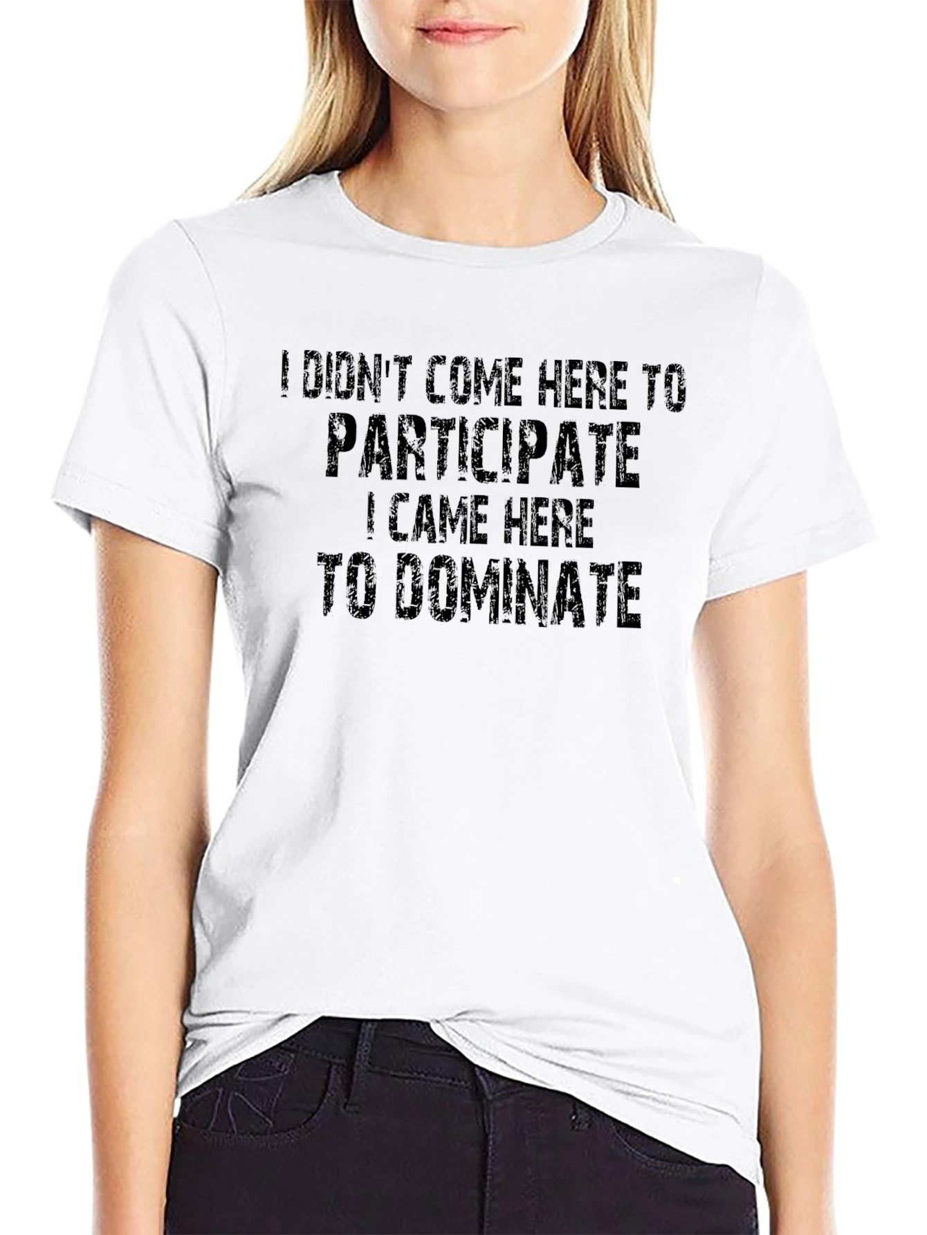 Dominate Graphic T-Shirt - Motivational Tee