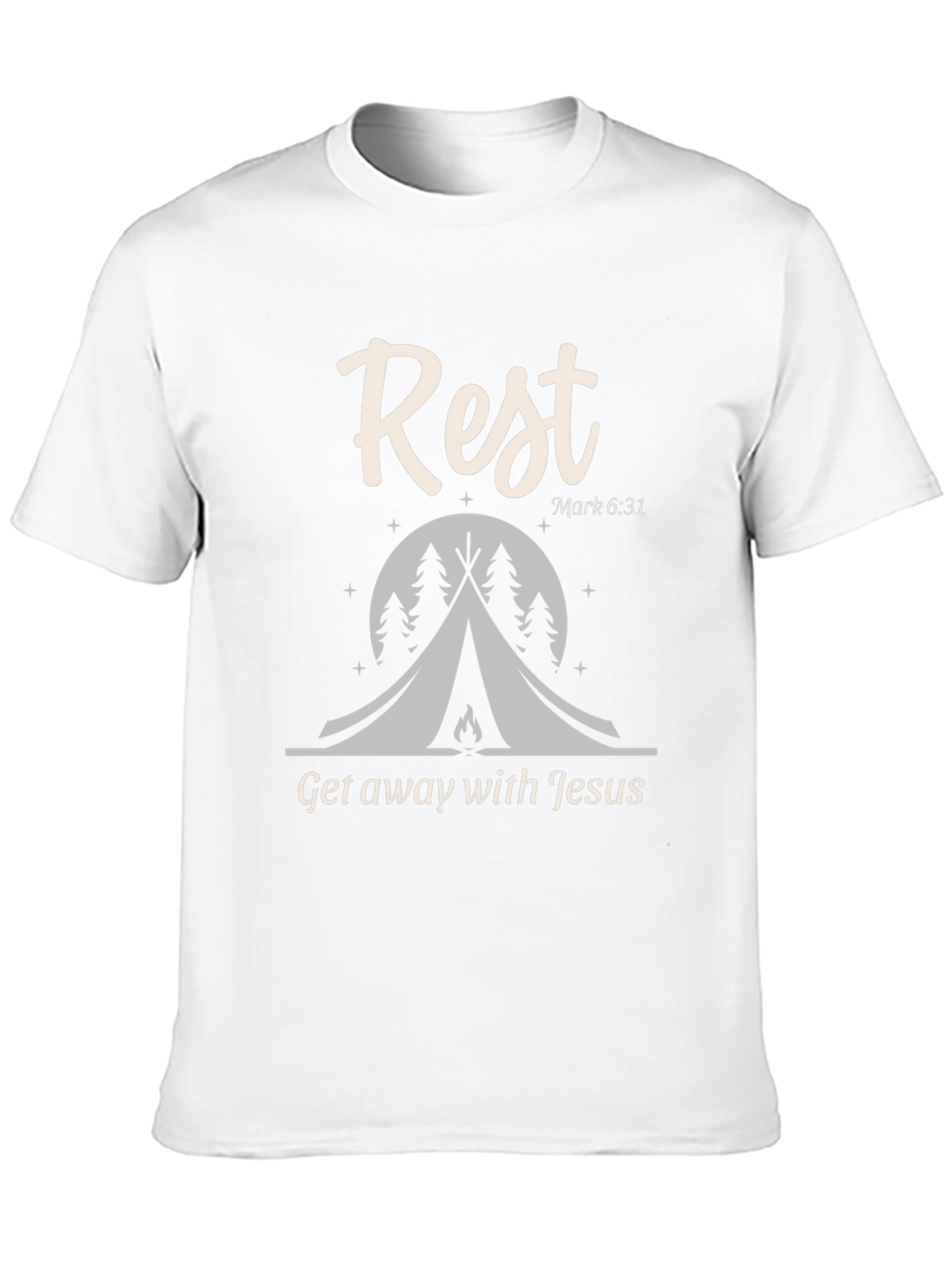 Rest Get Away with Jesus T-Shirt