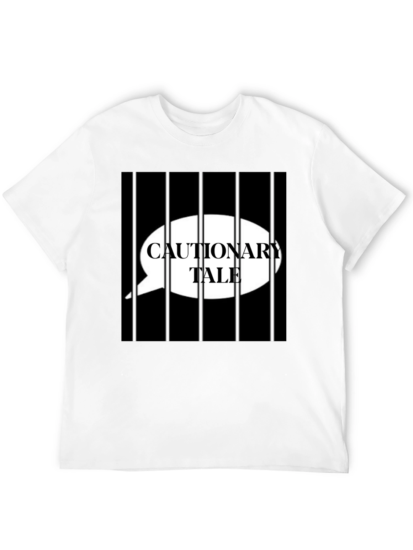 Cautionary Tale Graphic Print Tee