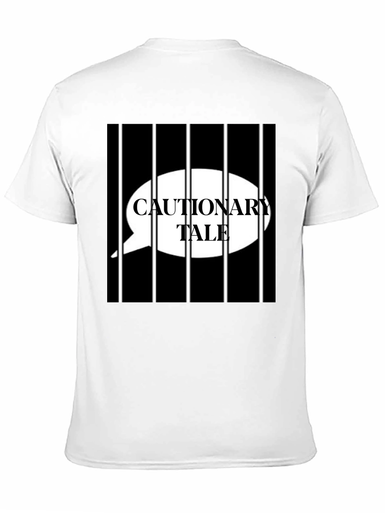 Cautionary Tale Graphic Print Tee