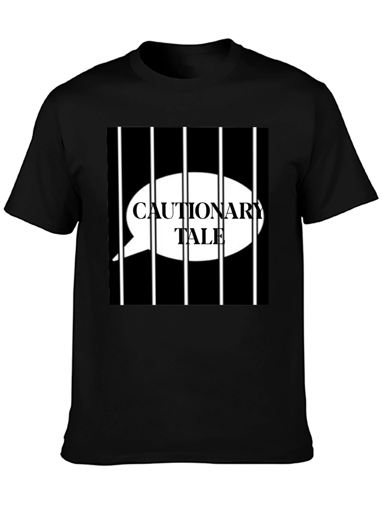 Cautionary Tale Graphic Print Tee