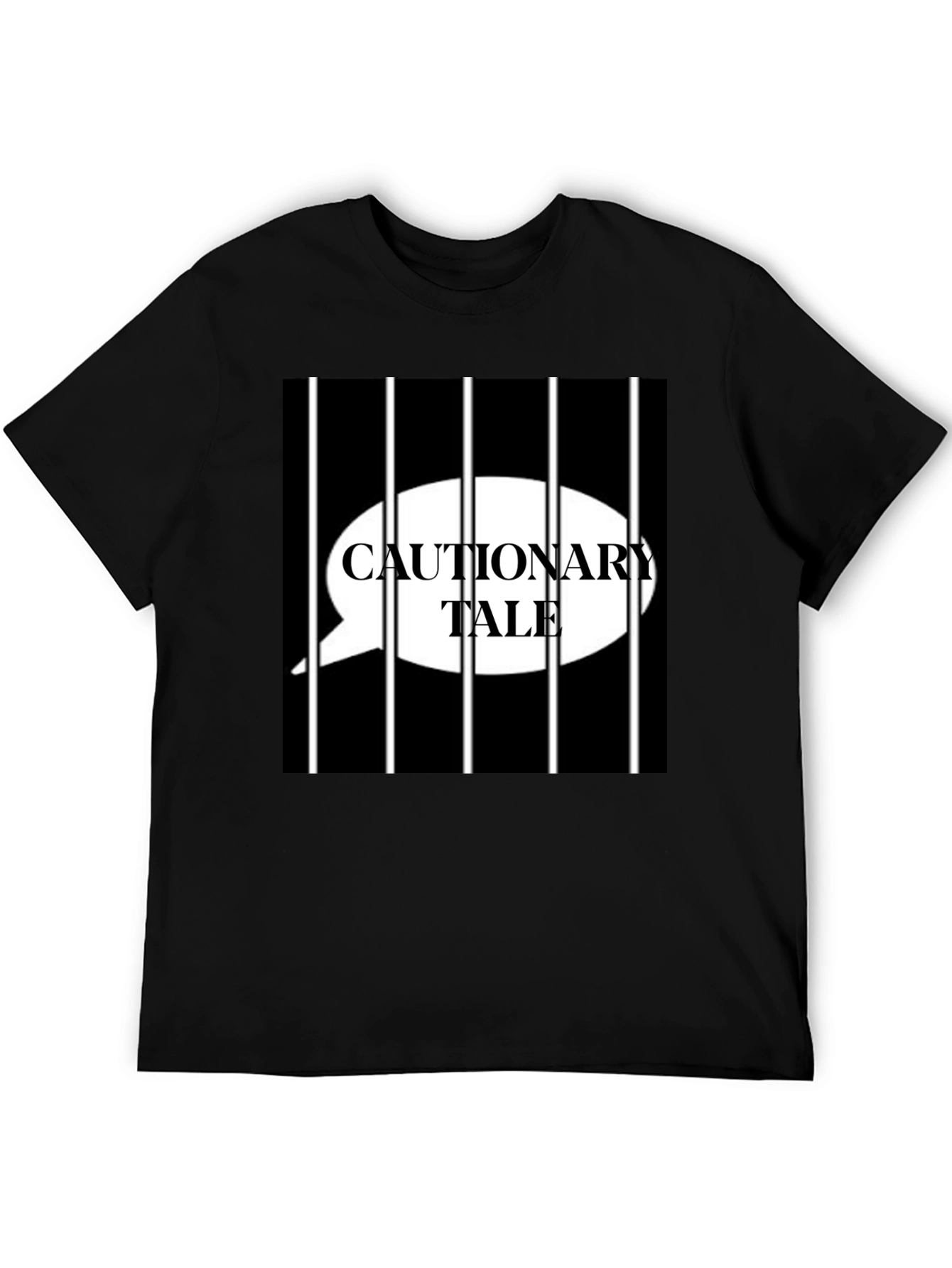Cautionary Tale Graphic Print Tee