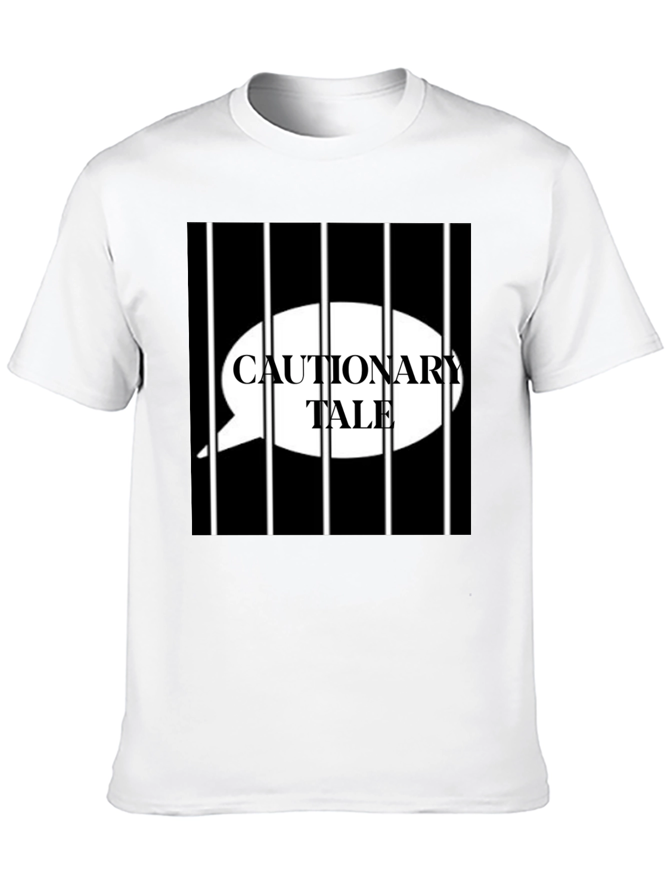 Cautionary Tale Graphic Print Tee