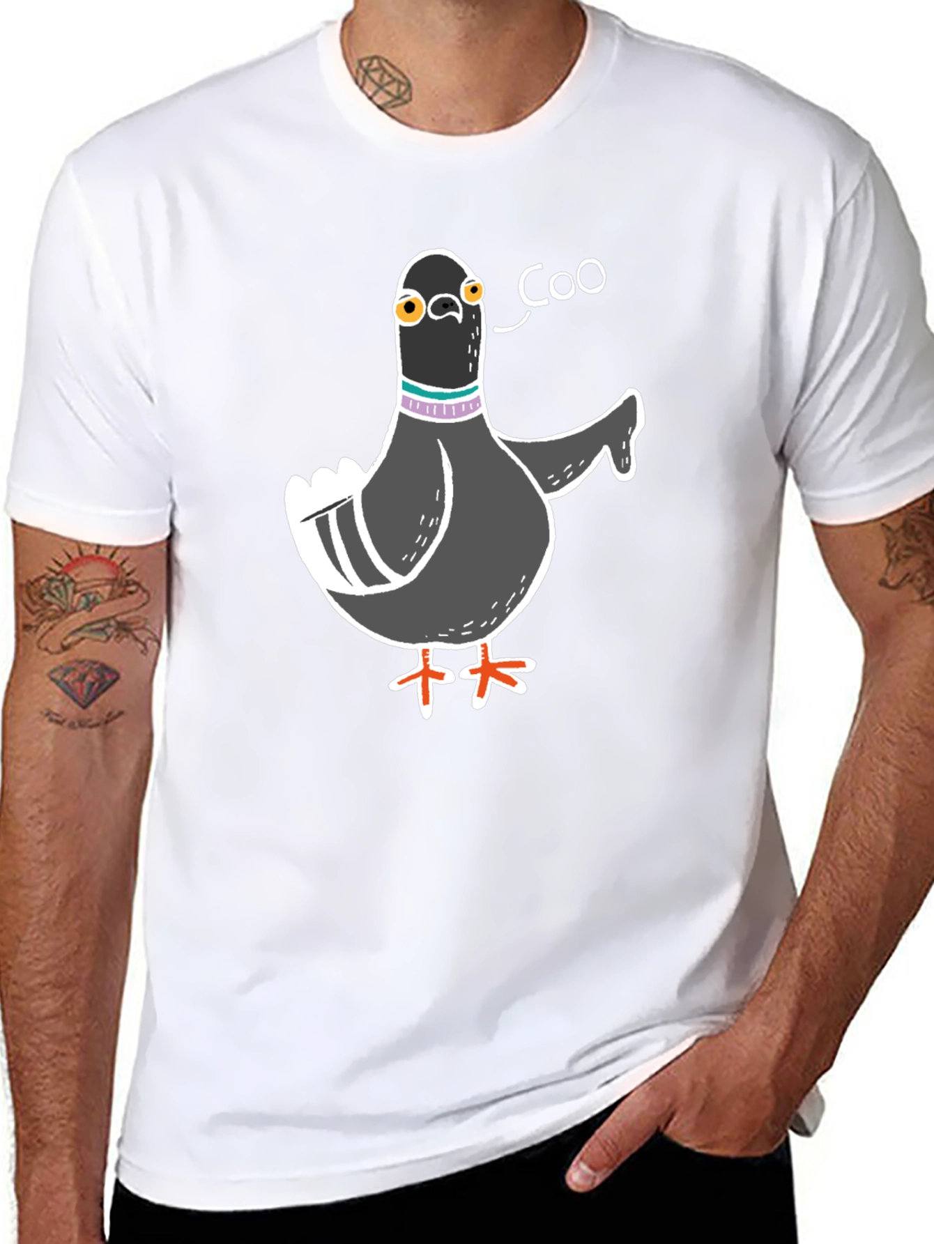 Funny Pigeon Coo T-Shirt - Unique Bird Lover Gift