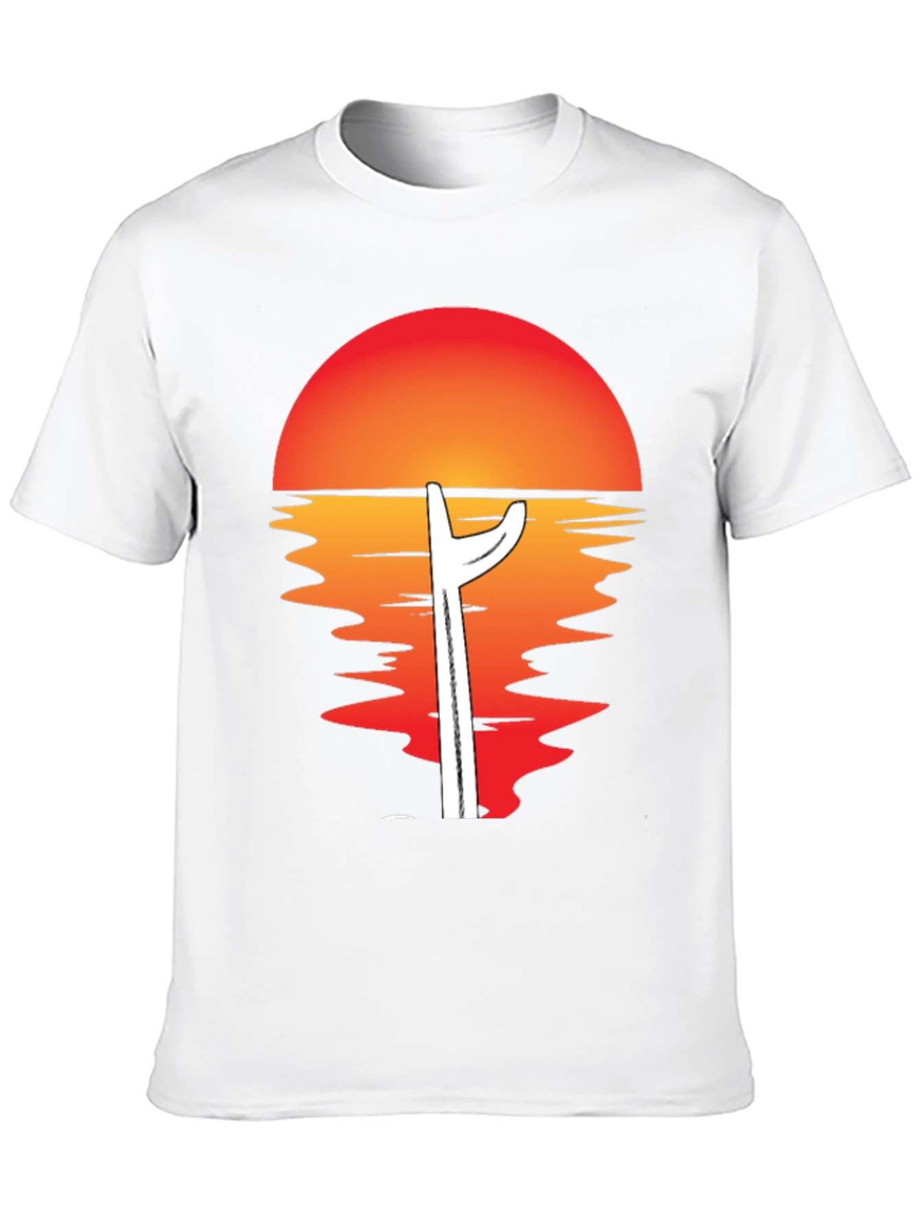 Sunset Cactus Graphic Tee - Unique Desert Vibe