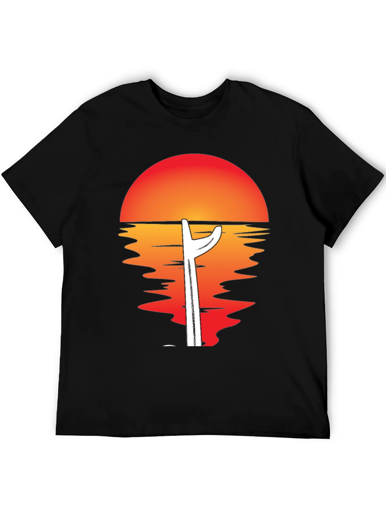 Sunset Cactus Graphic Tee - Unique Desert Vibe