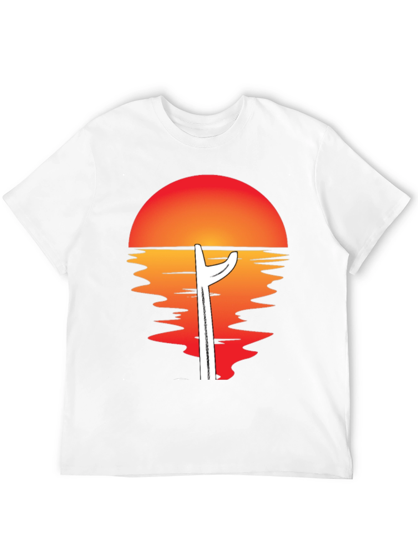 Sunset Cactus Graphic Tee - Unique Desert Vibe