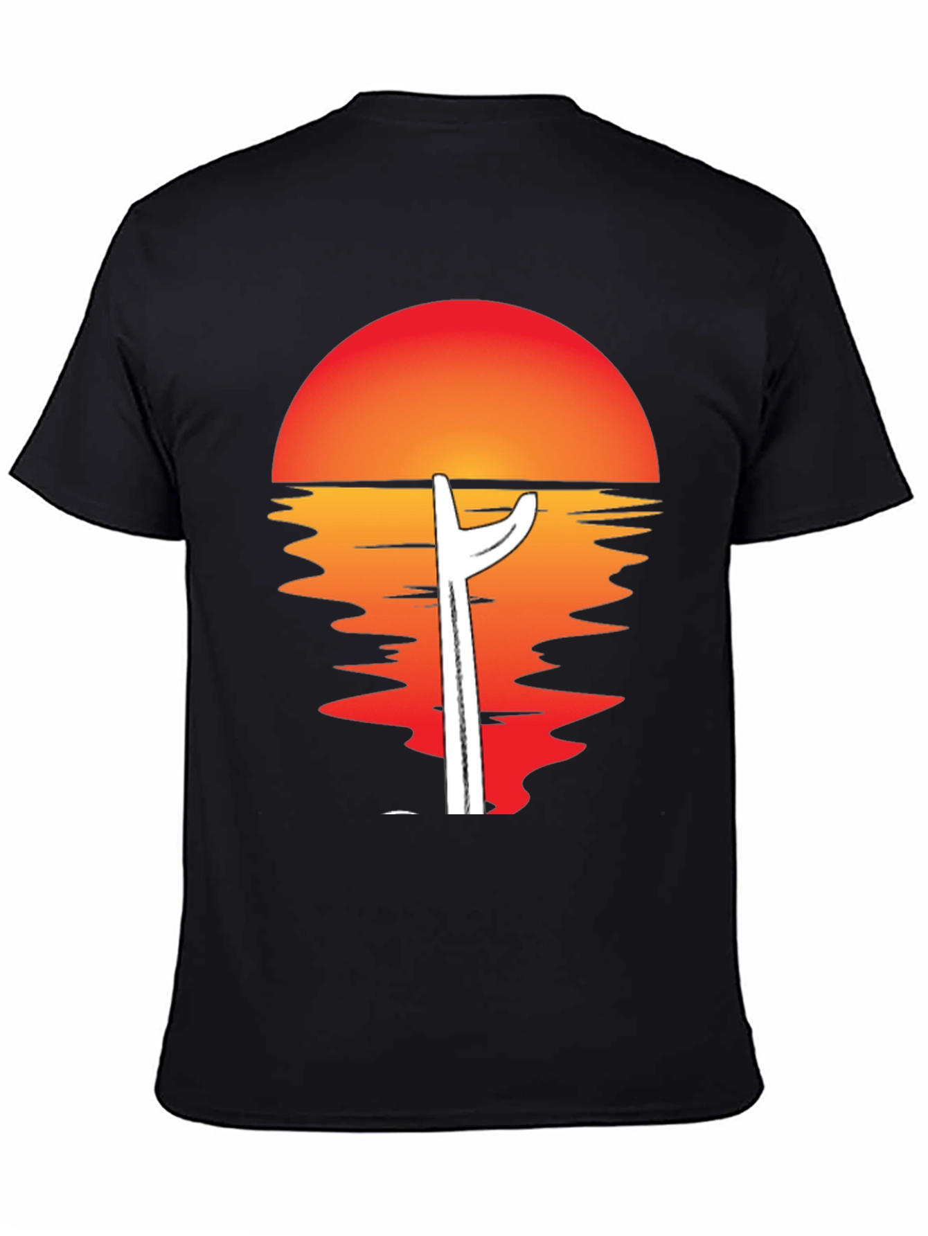 Sunset Cactus Graphic Tee - Unique Desert Vibe