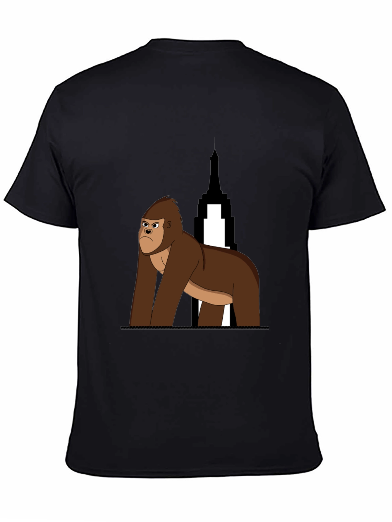 Gorilla Graphic Tee - Empire State Building Design
