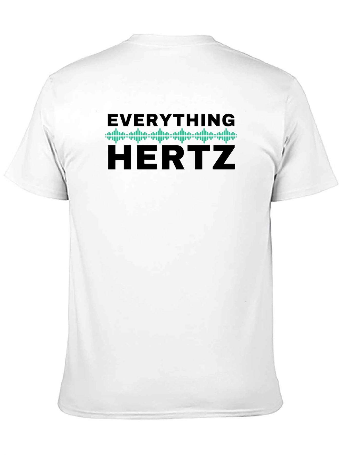 Everything Hertz Graphic Tee - Black Crew Neck Shirt