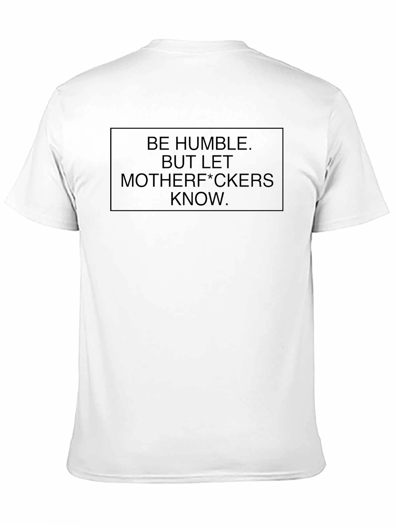 Be Humble Graphic Tee - Mens Black T-Shirt