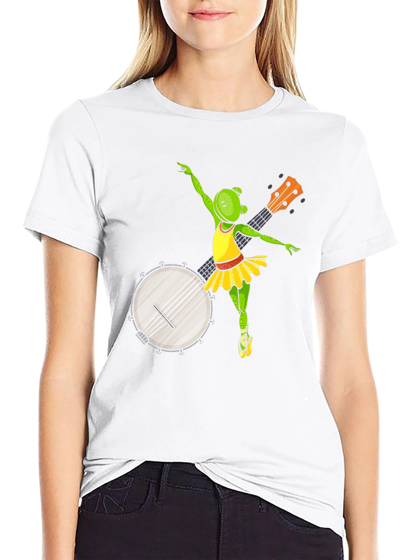 Frog Ballerina Banjo T-Shirt