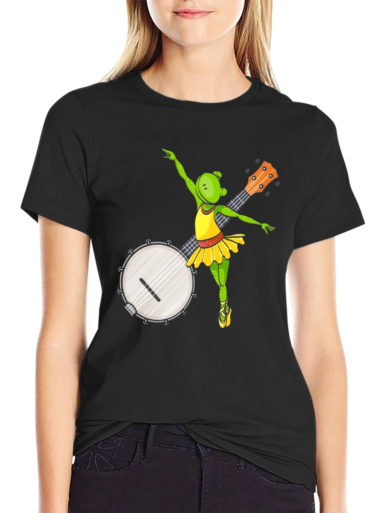 Frog Ballerina Banjo T-Shirt