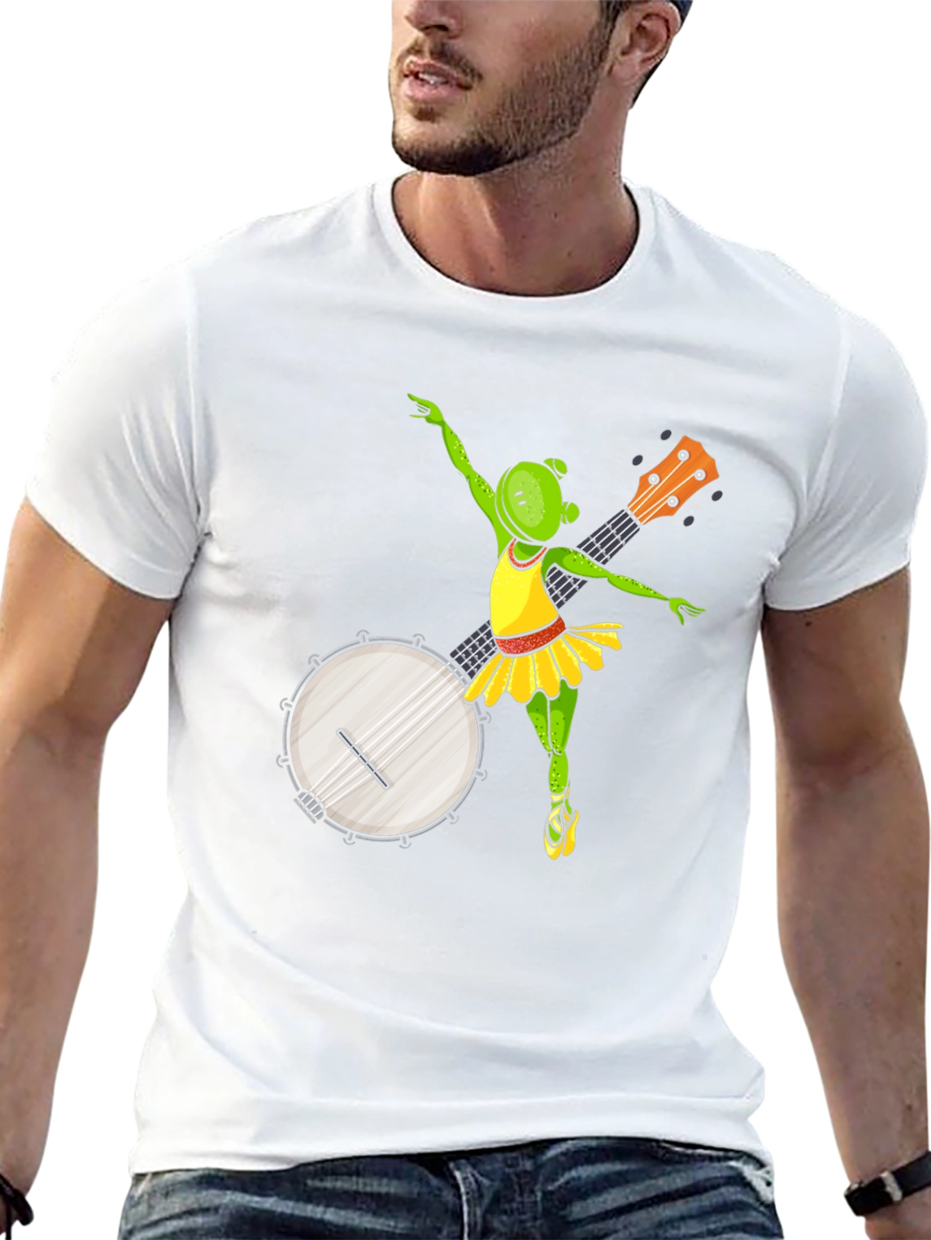 Frog Ballerina Banjo T-Shirt