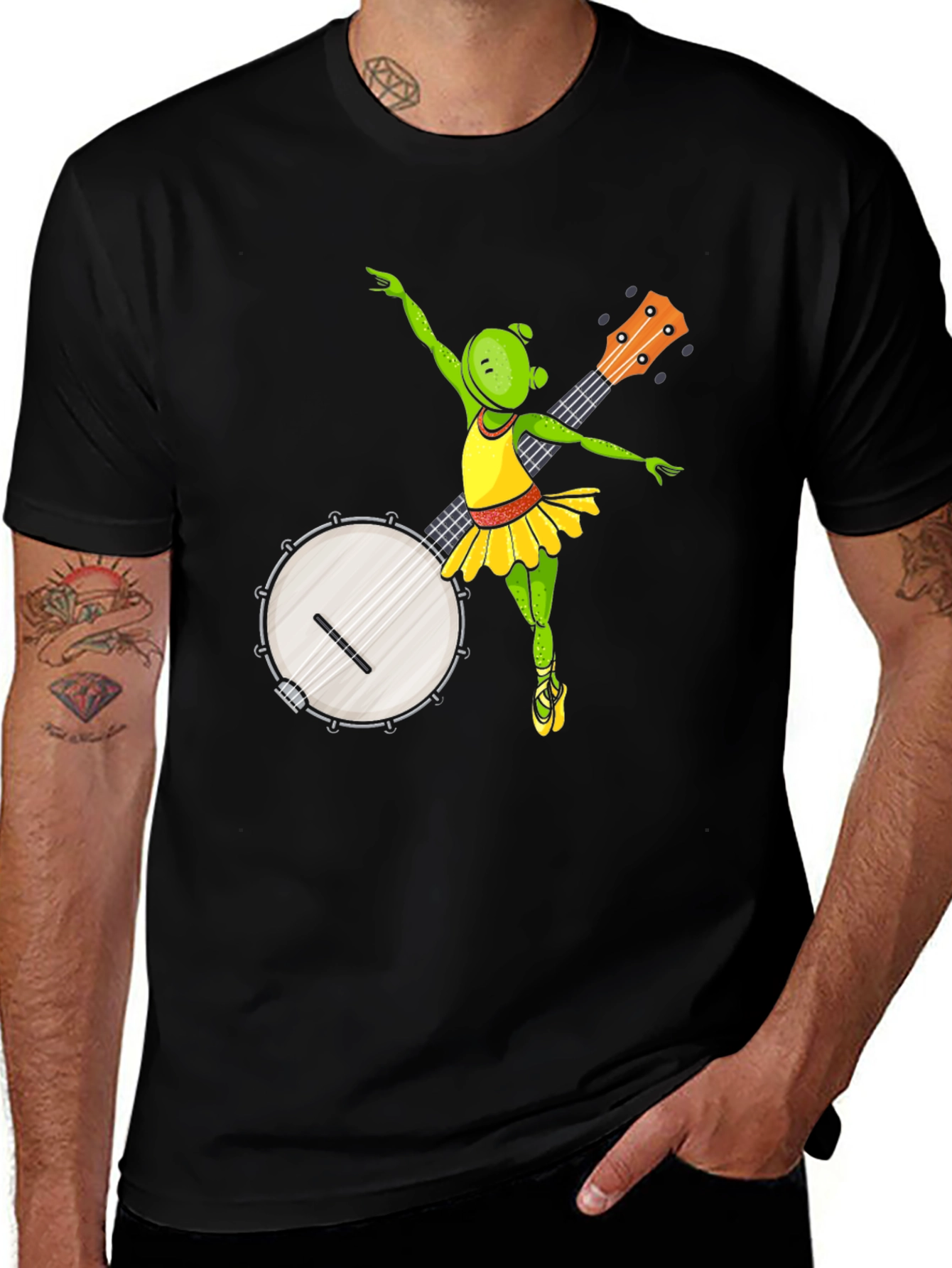 Frog Ballerina Banjo T-Shirt