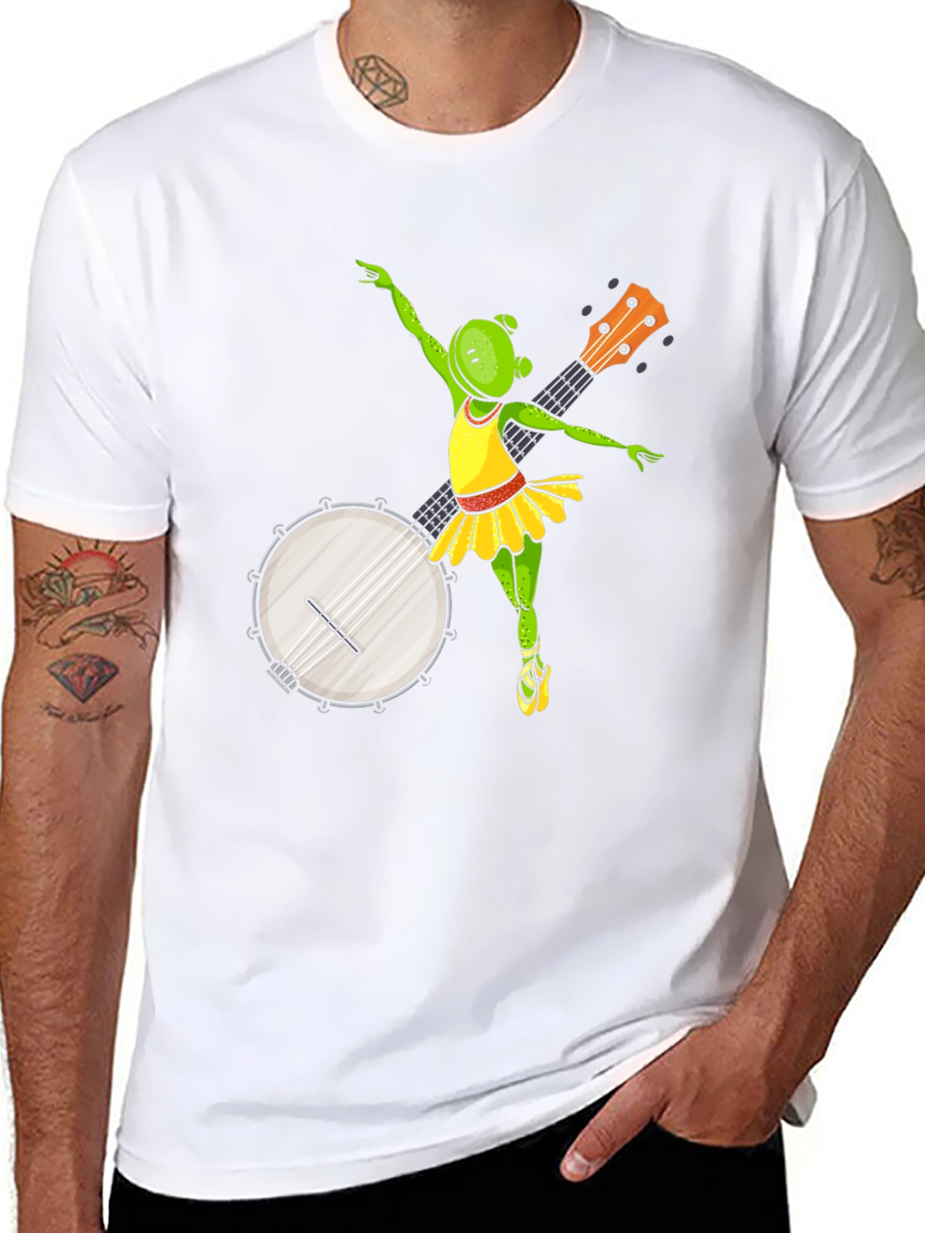 Frog Ballerina Banjo T-Shirt