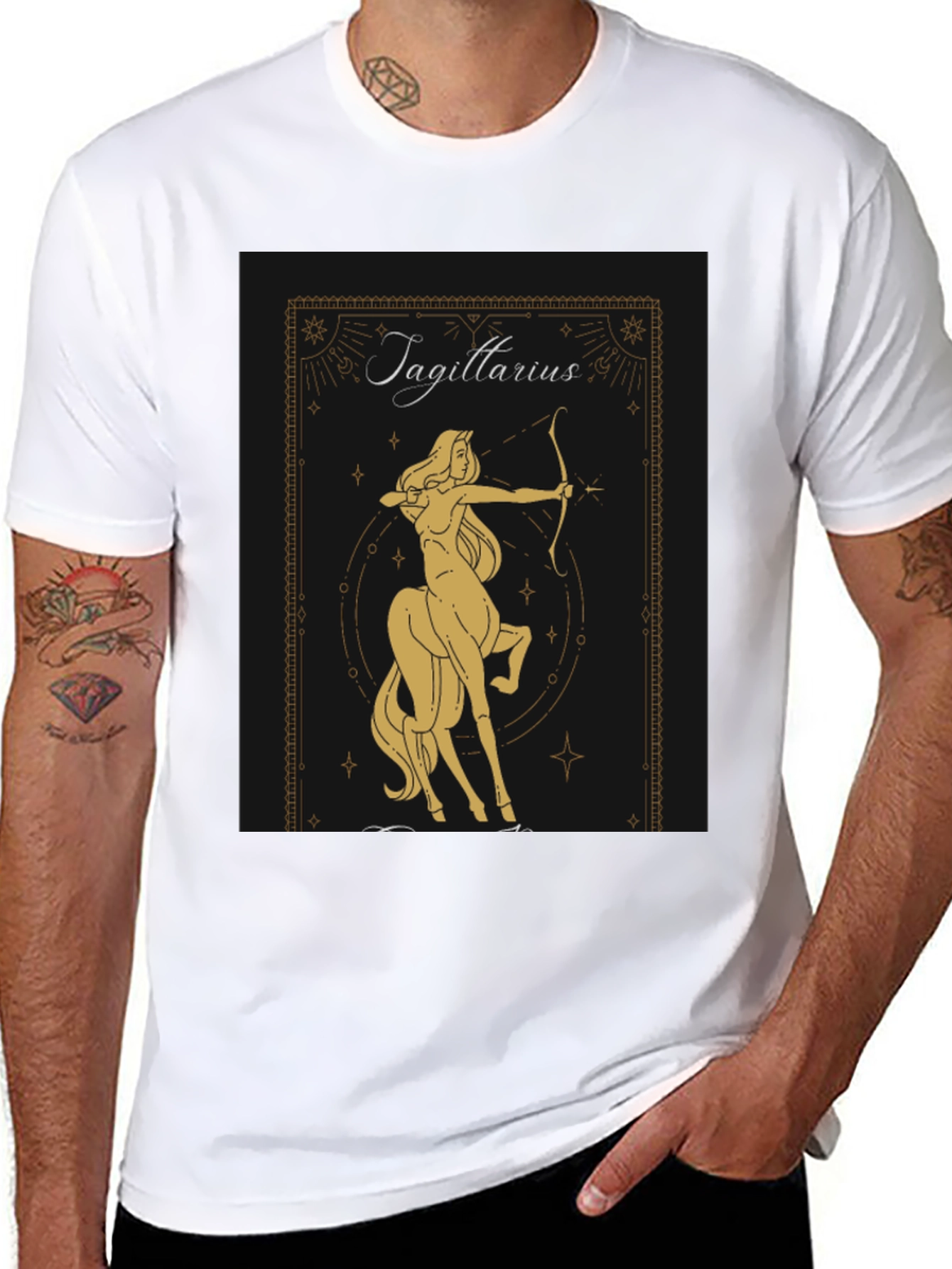 Sagittarius Zodiac Graphic Tee