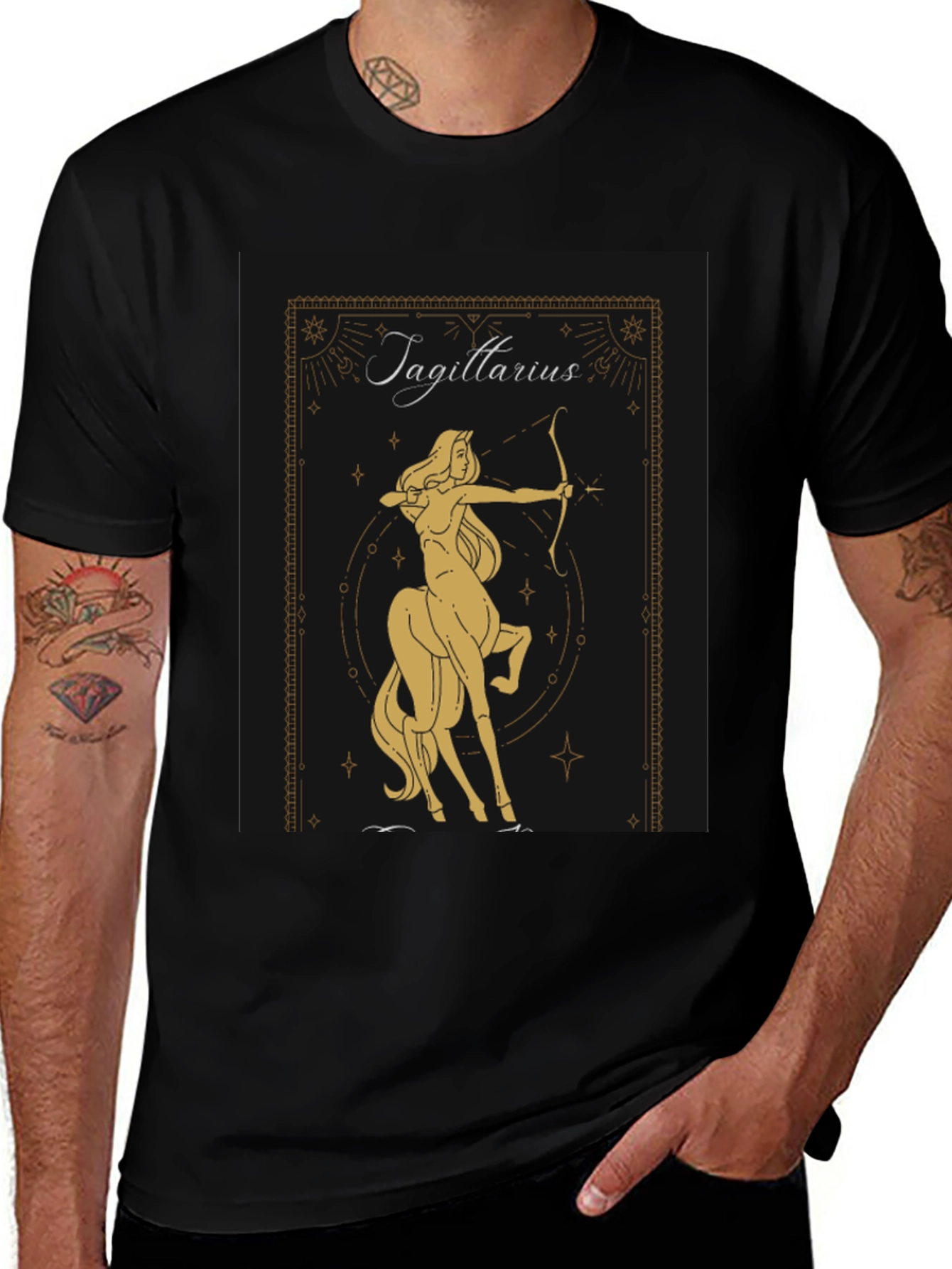 Sagittarius Zodiac Graphic Tee