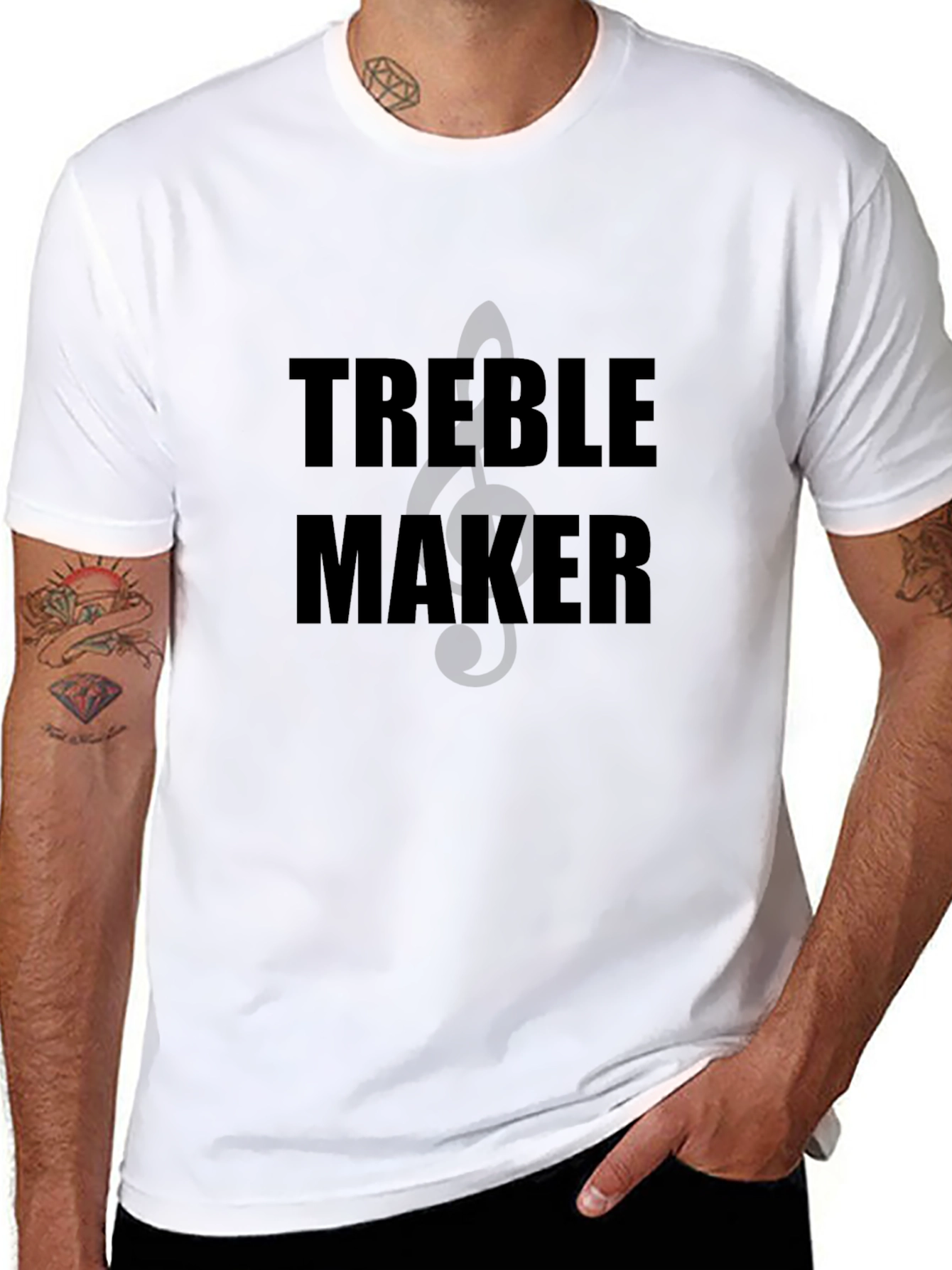 Treble Maker Black T-Shirt