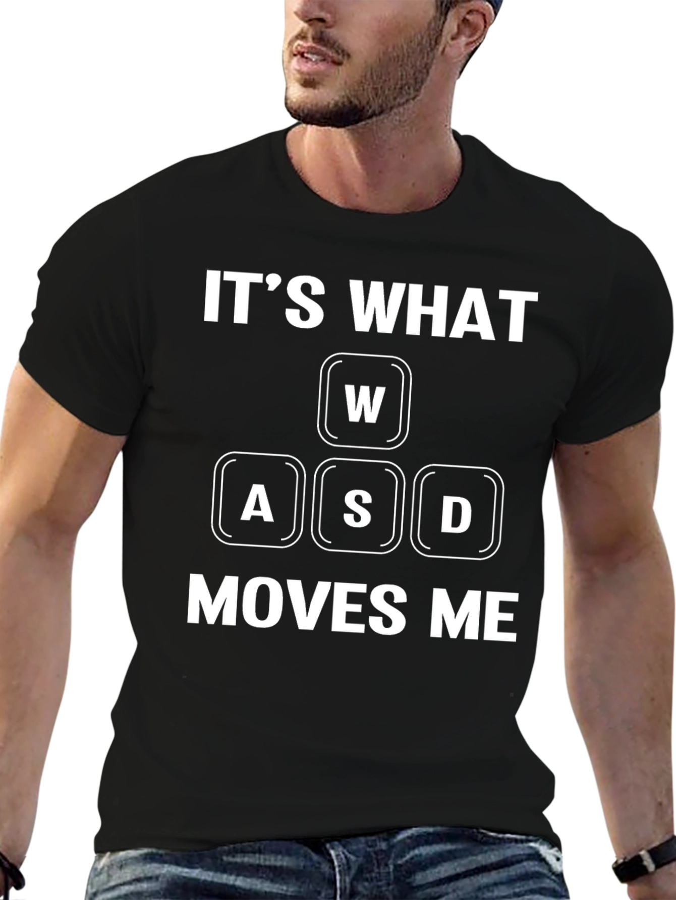 Gamer T-Shirt - Its What WASD Moves Me