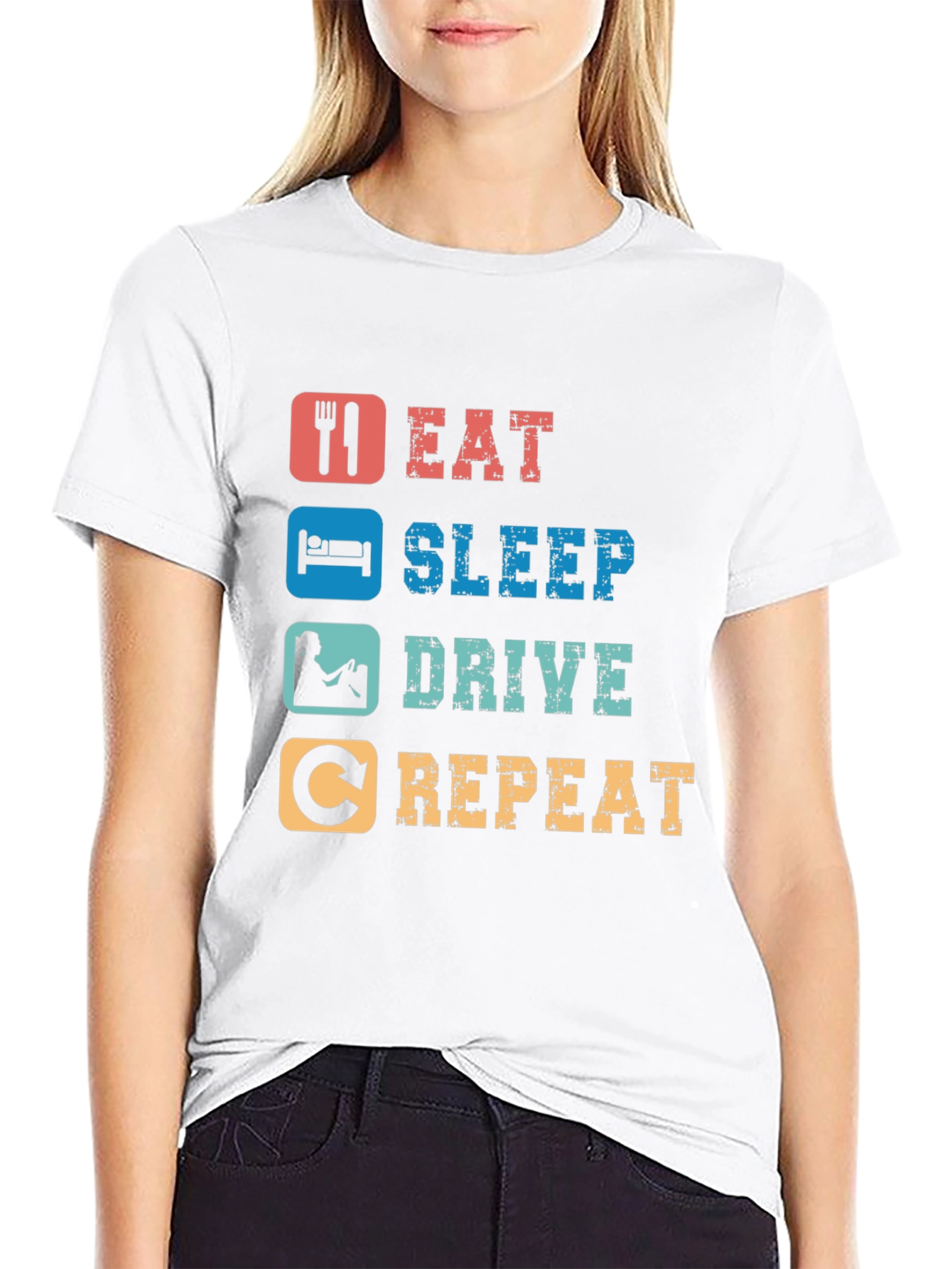 Eat Sleep Drive Repeat T-Shirt