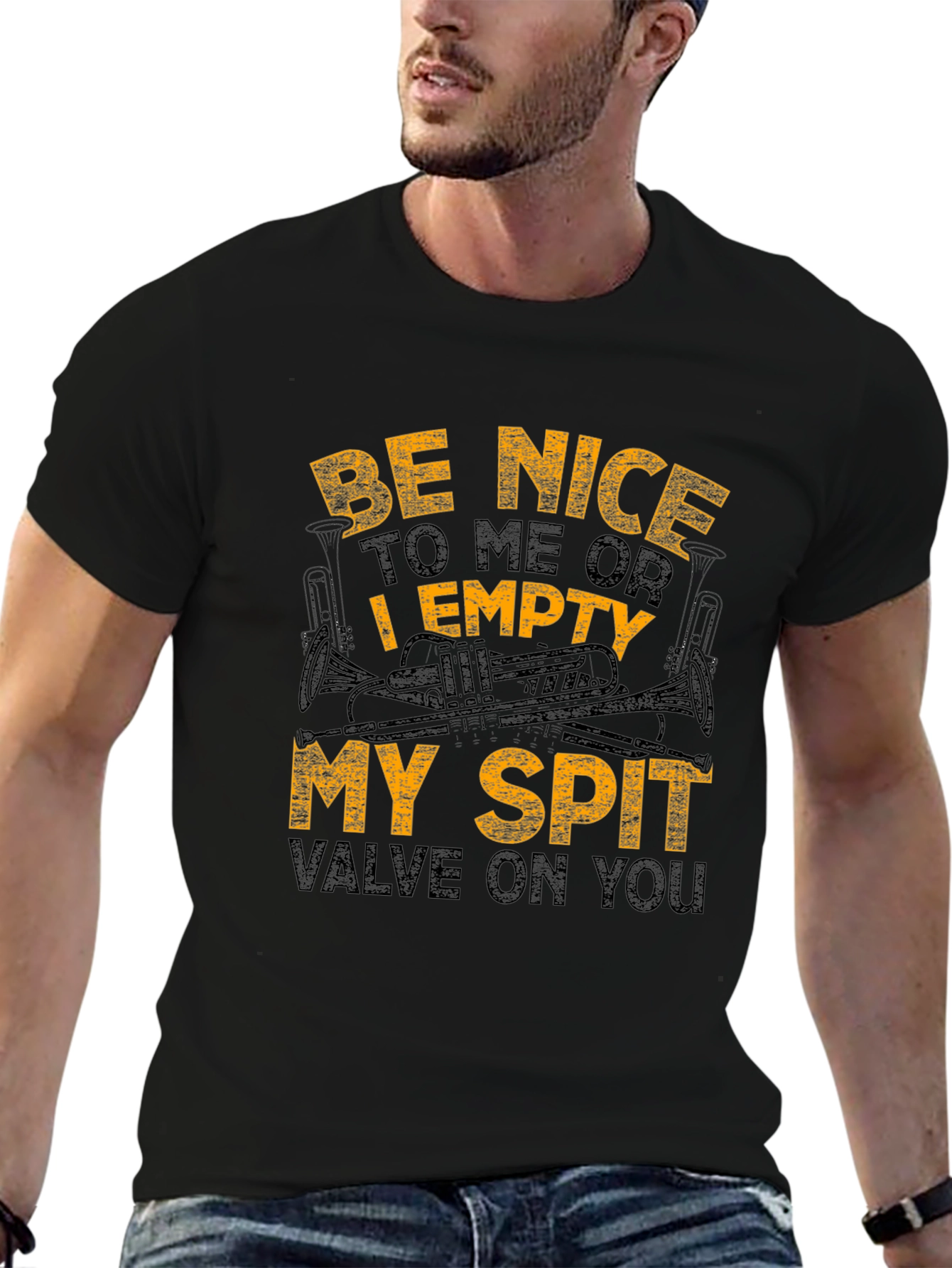 Be Nice Trumpet T-Shirt