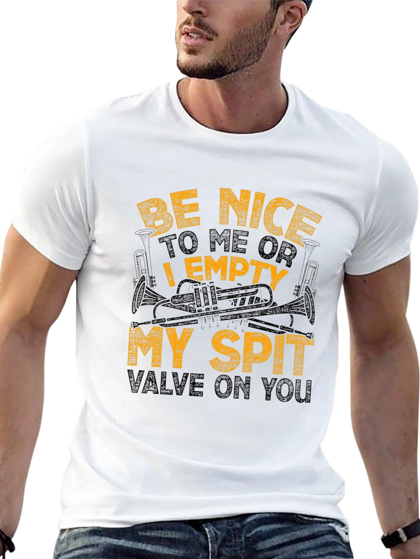 Be Nice Trumpet T-Shirt