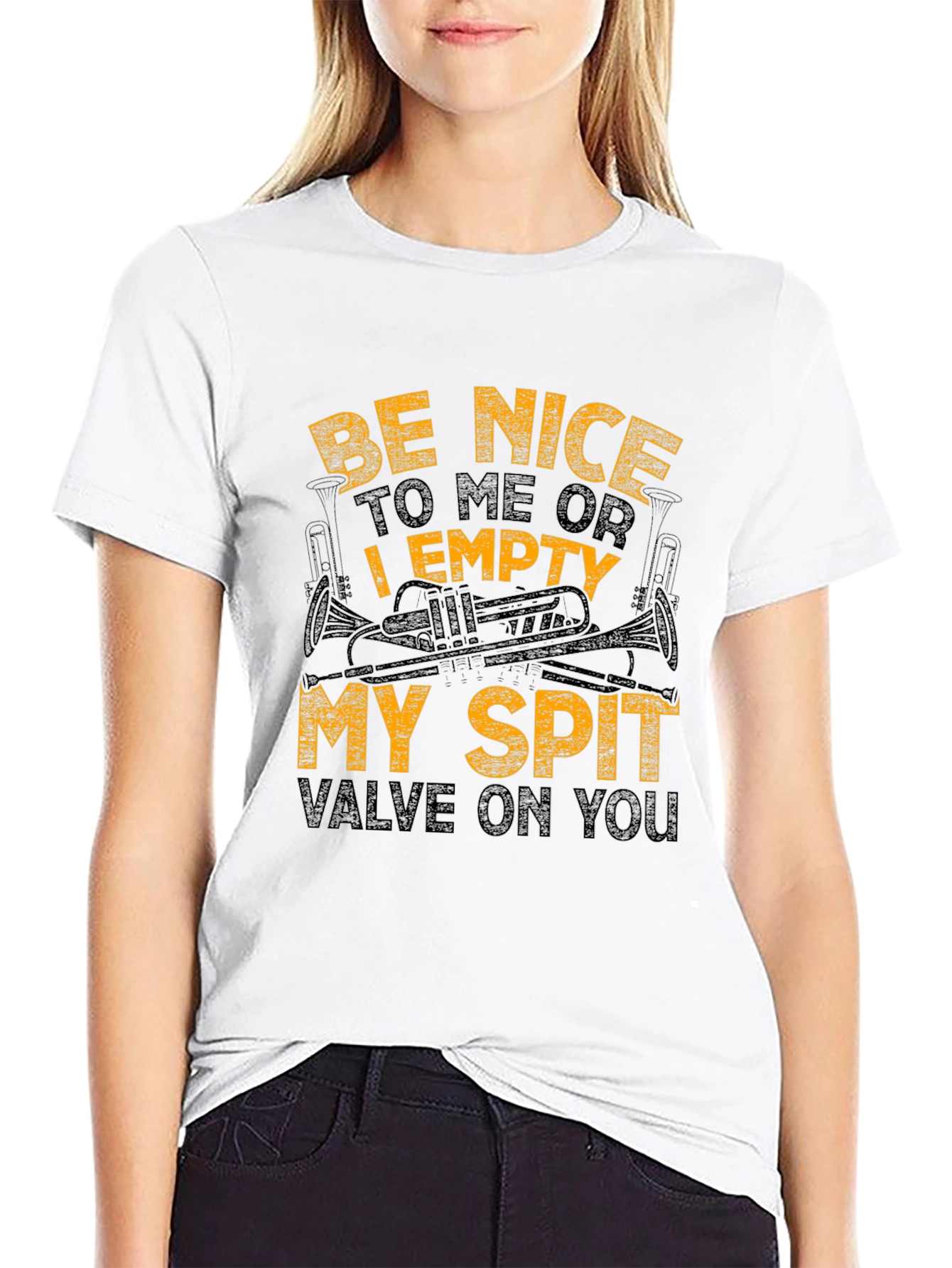 Be Nice Trumpet T-Shirt