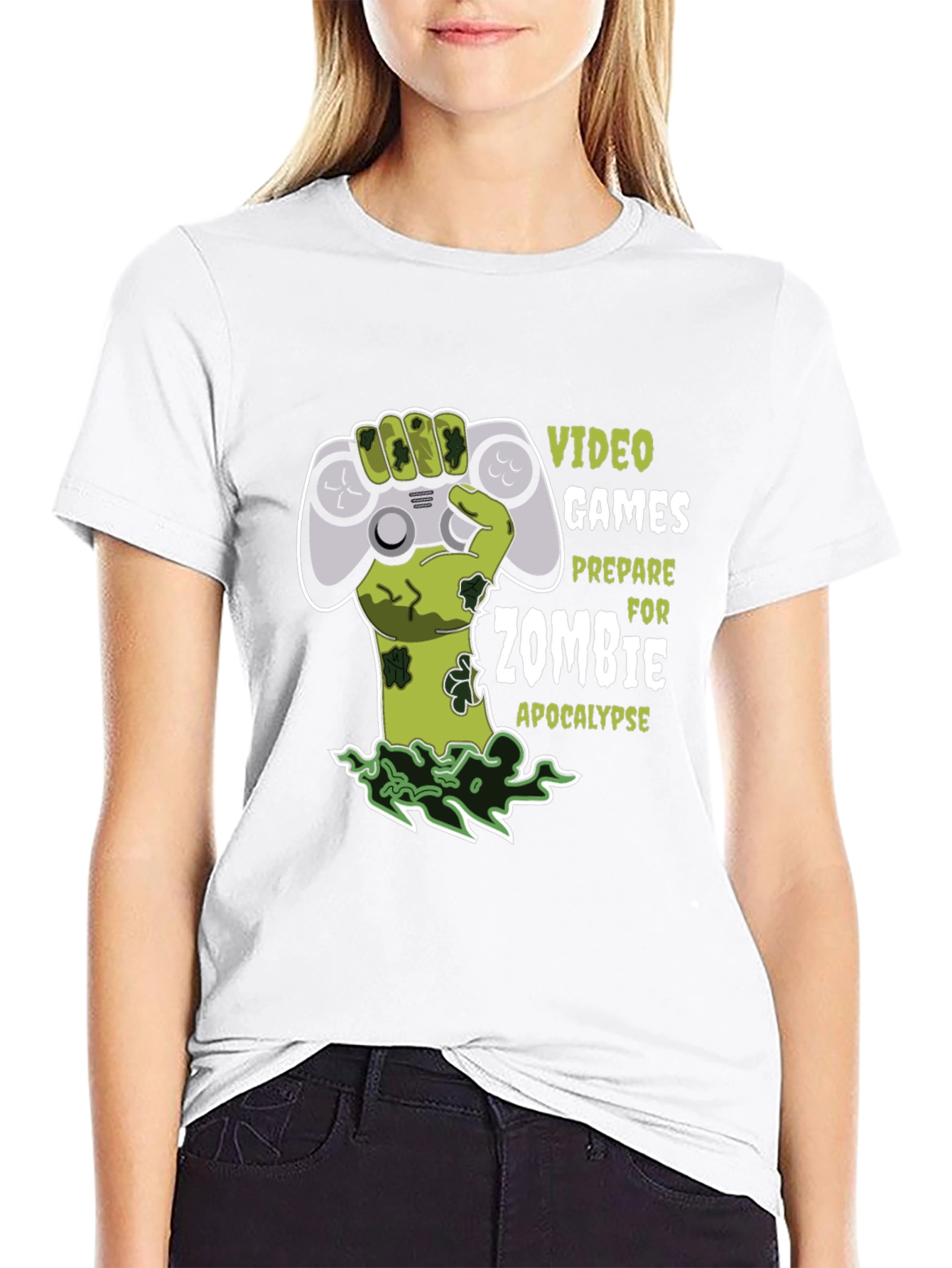 Zombie Apocalypse Gamer T-Shirt