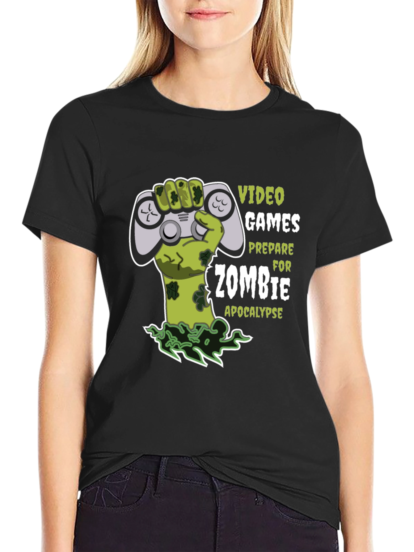Zombie Apocalypse Gamer T-Shirt
