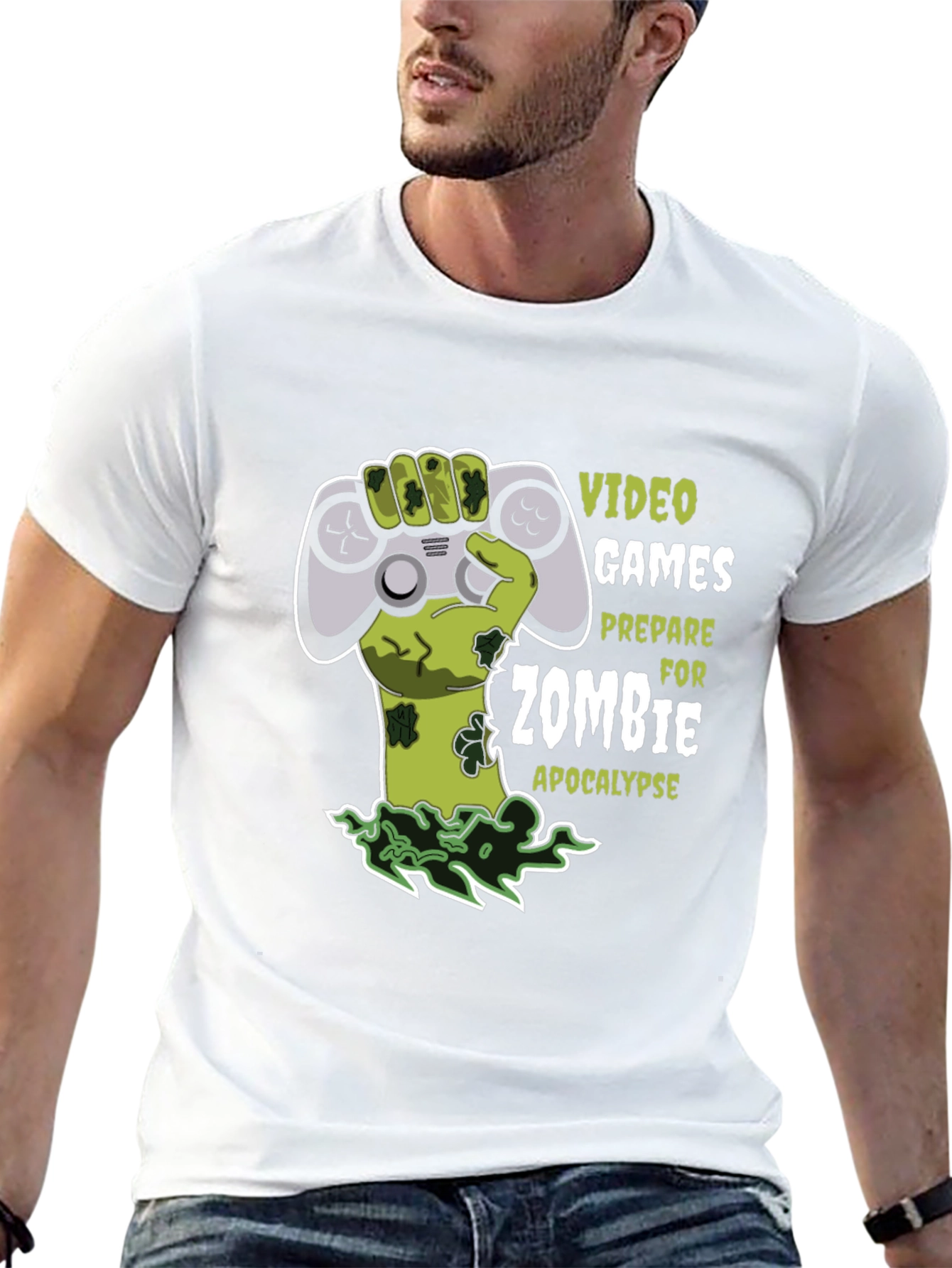 Zombie Apocalypse Gamer T-Shirt