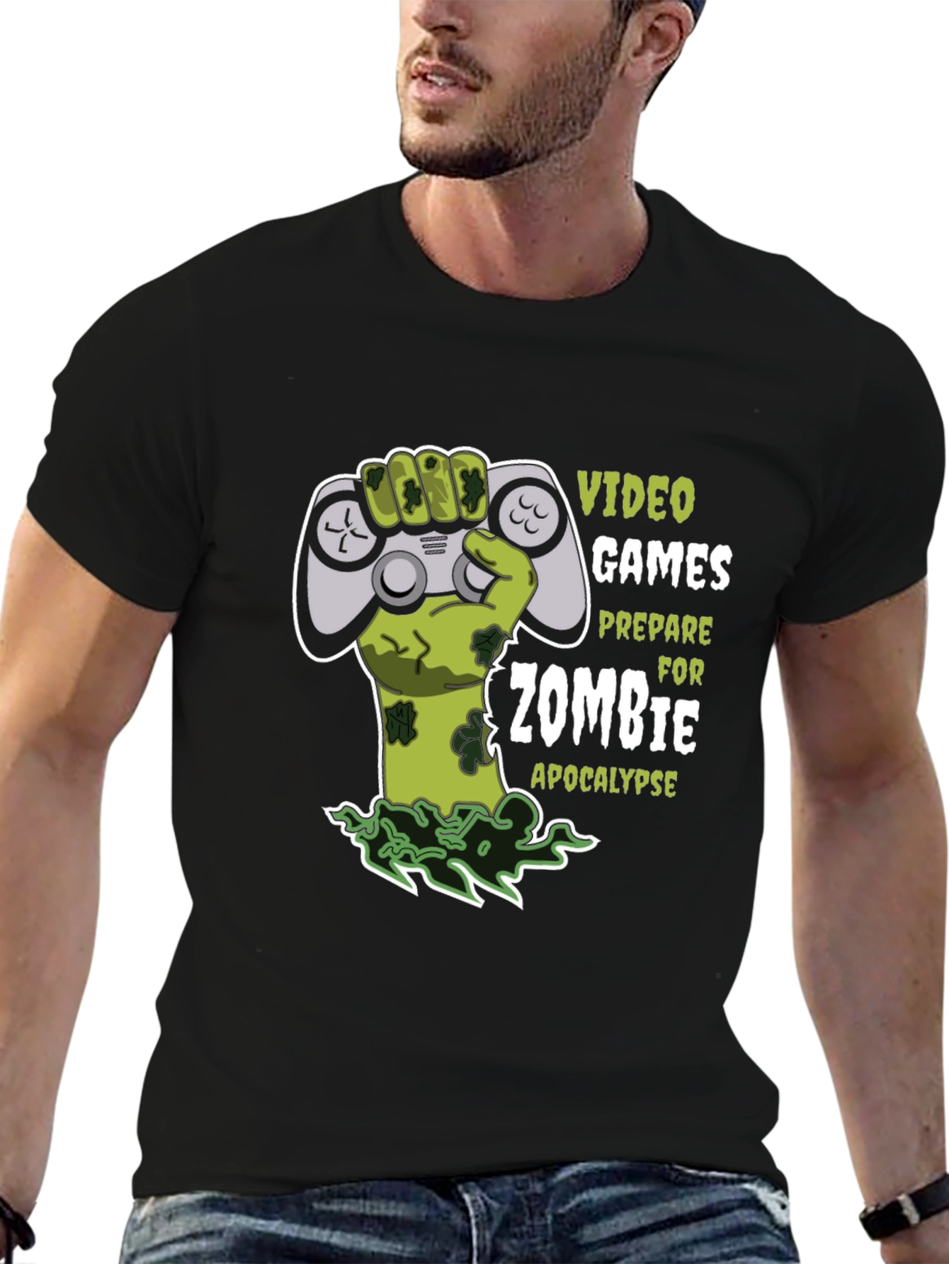 Zombie Apocalypse Gamer T-Shirt