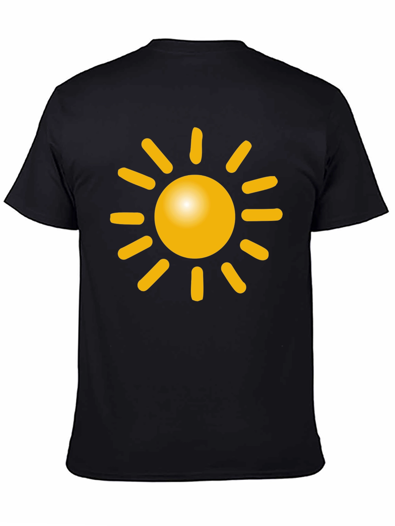 Sunny Day Black Graphic Tee