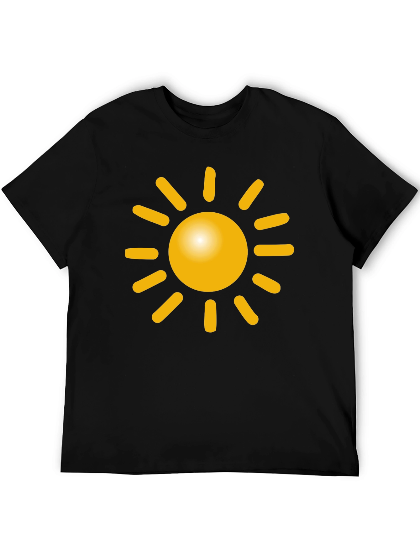 Sunny Day Black Graphic Tee