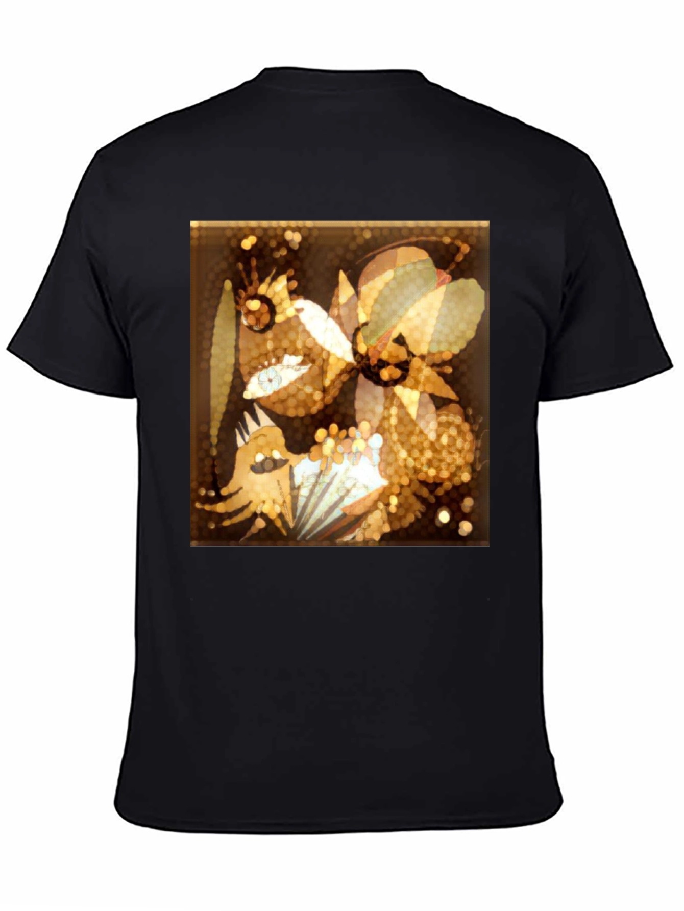 Abstract Art Graphic T-Shirt - Modern Style