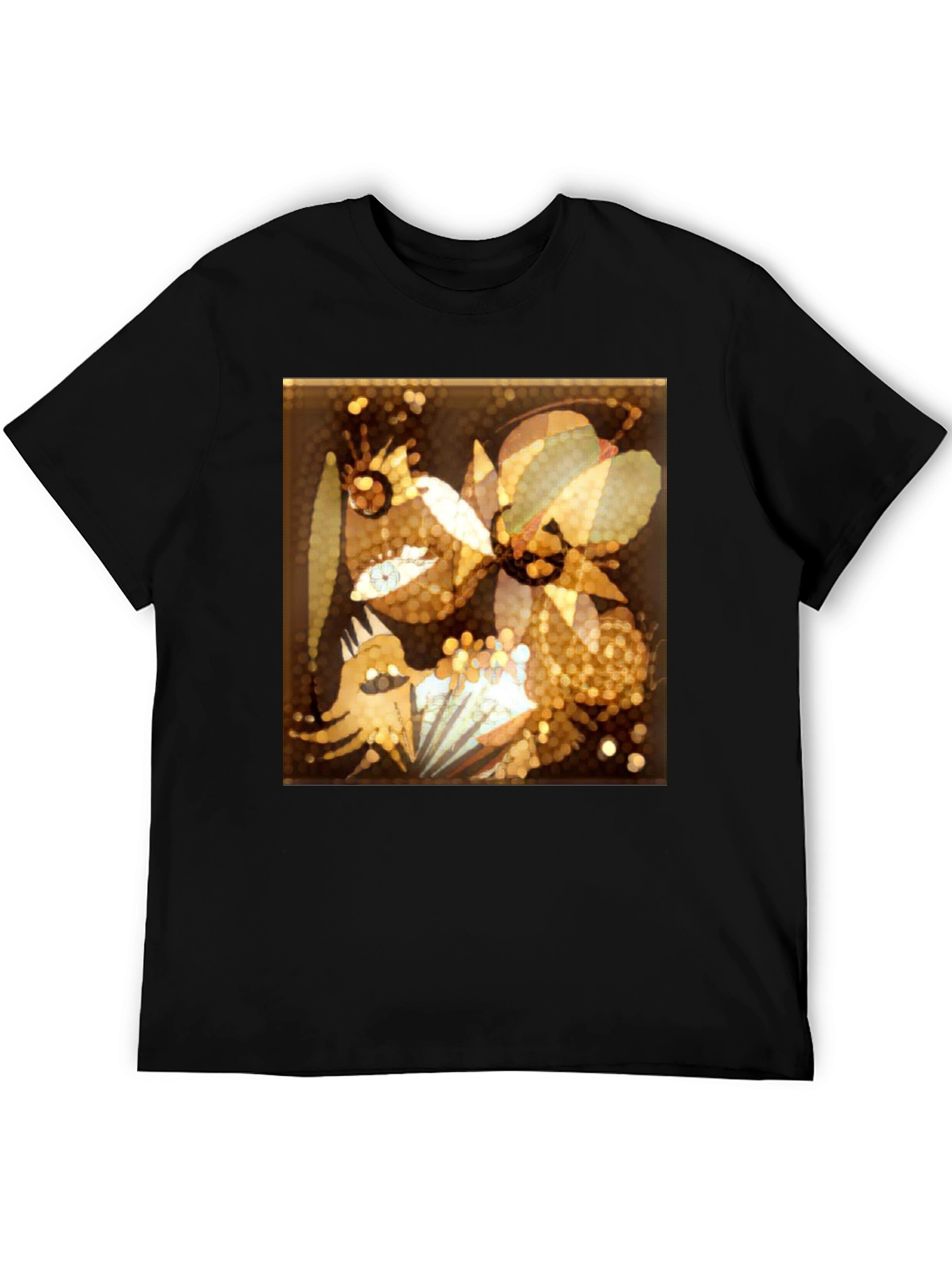 Abstract Art Graphic T-Shirt - Modern Style