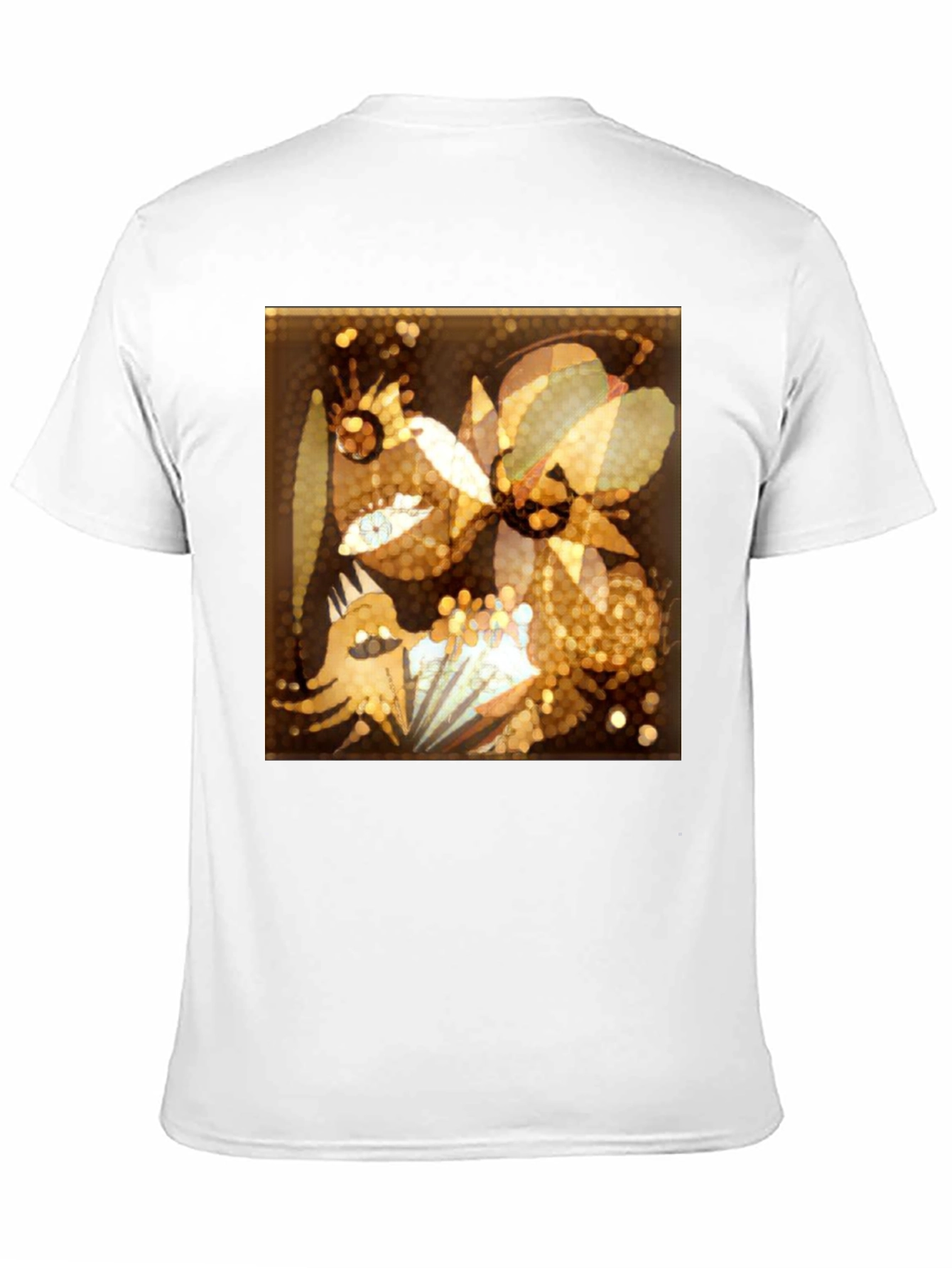 Abstract Art Graphic T-Shirt - Modern Style