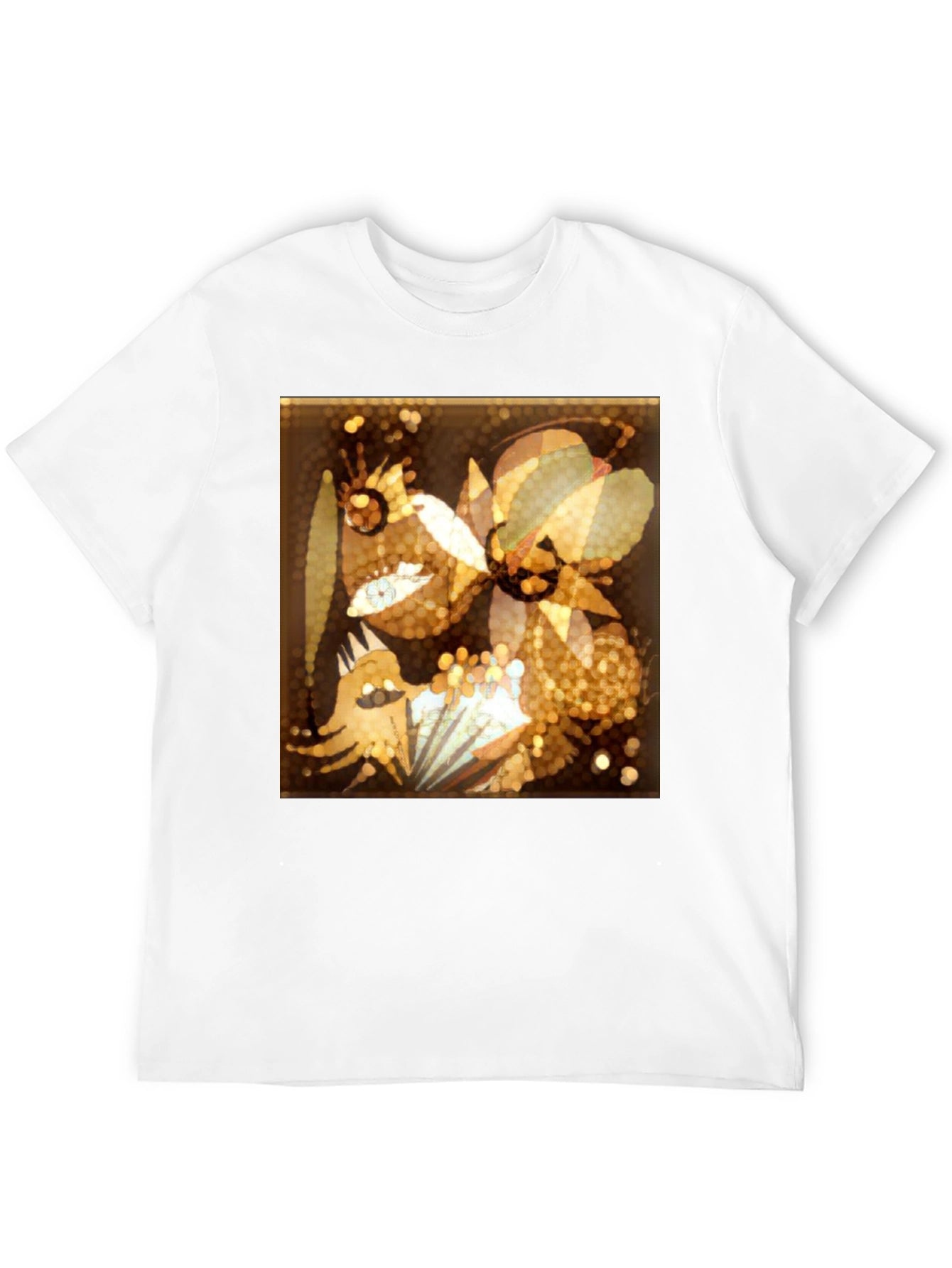 Abstract Art Graphic T-Shirt - Modern Style