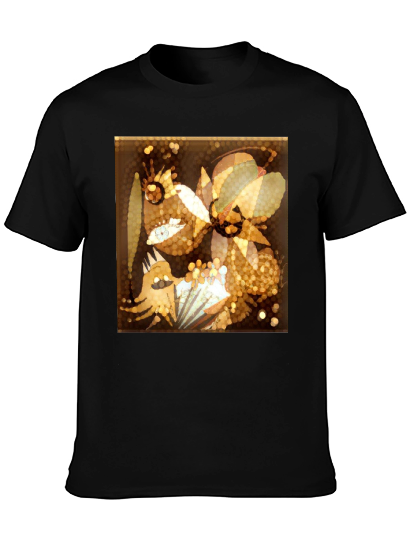 Abstract Art Graphic T-Shirt - Modern Style
