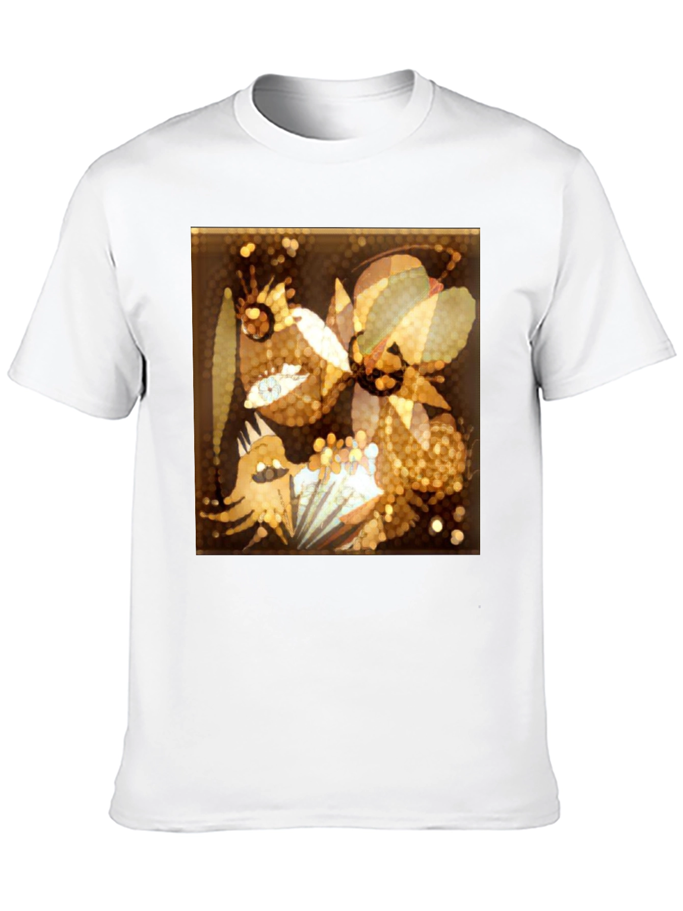 Abstract Art Graphic T-Shirt - Modern Style