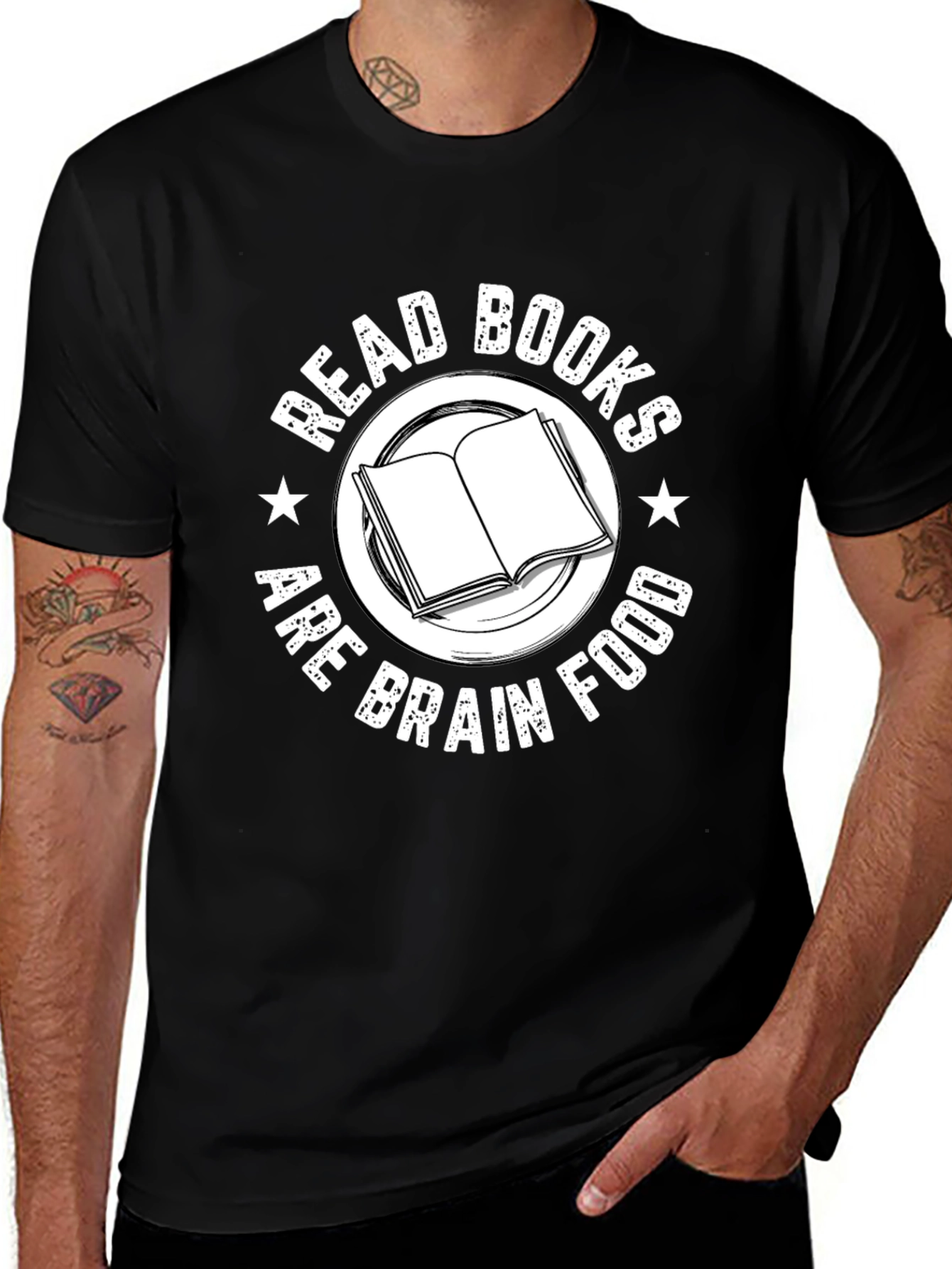 Read Books Are Brain Food T-Shirt